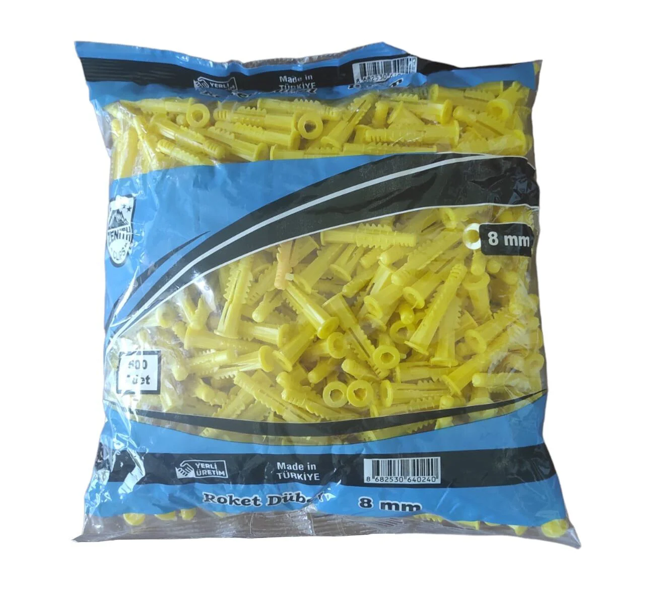 4024   Zenith Roket Dübel 8mm 500lü