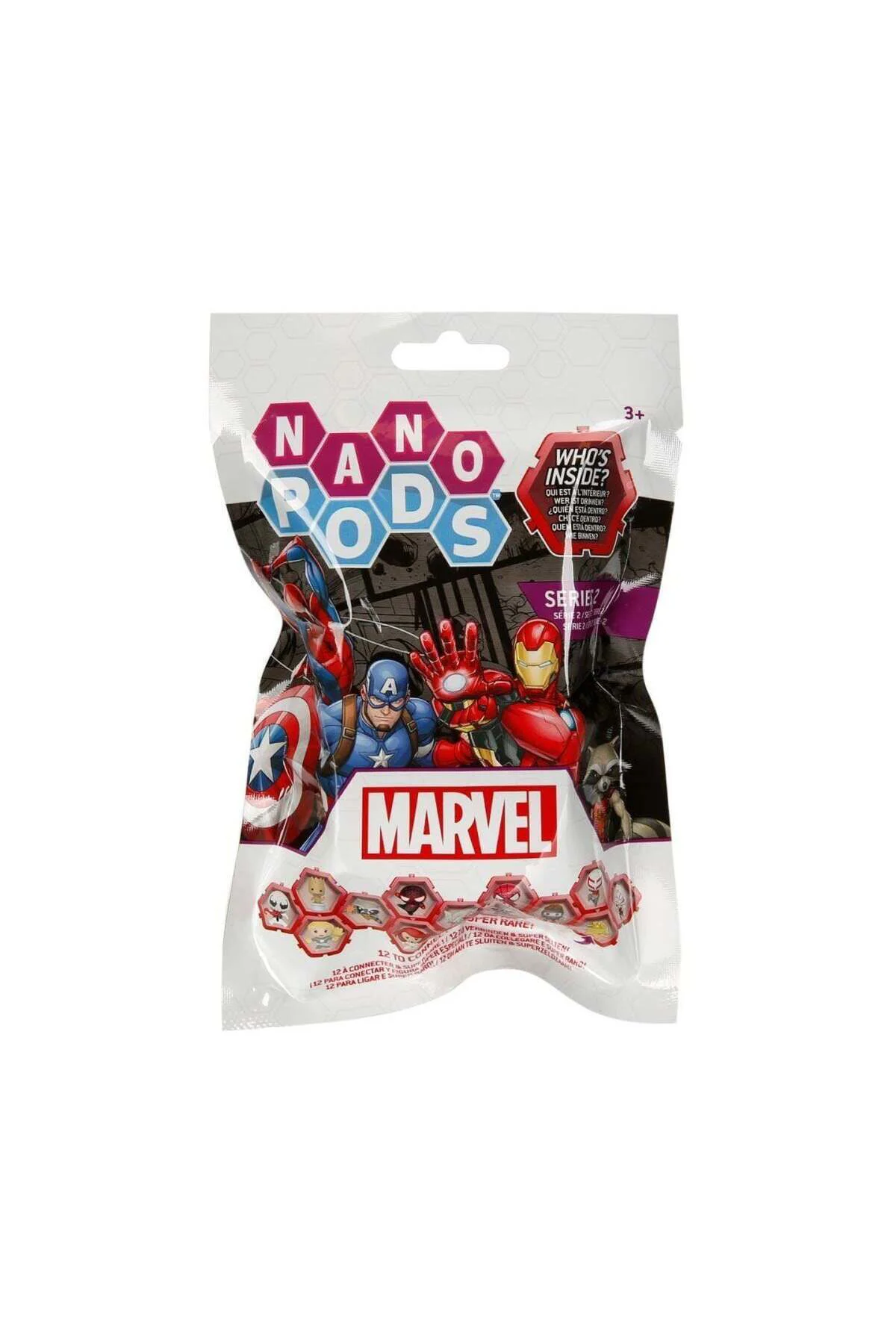 402786 Marvel Figür Nano Kapsül Sürpriz Paket-Sunman