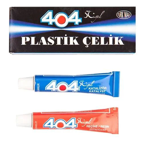 404 Plastik Çelik Kuvvetli Yapıştırıcı 16gr - Demir Gücünde Çift Bileşenli Endüstriyel Yapıştırıcı 404 Plastik Çelik Kuvvetli Yapıştırıcı 16gr - Demir Gücünde Çift Bileşenli Endüstriyel Yapıştırıcı