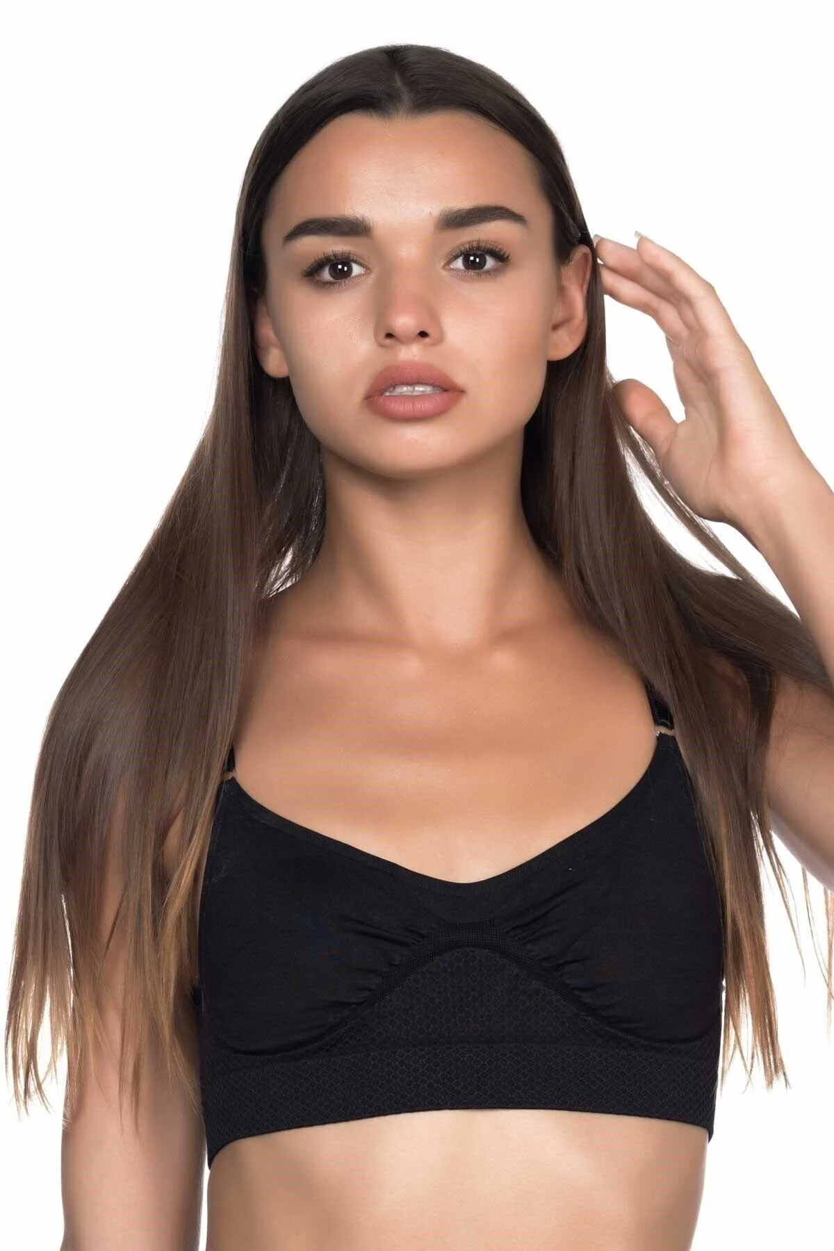 4040 Seamless Minimizer Sütyen Siyah
