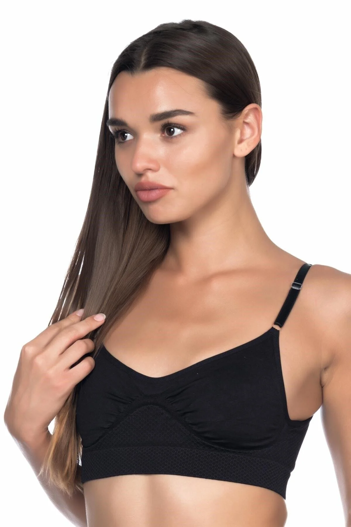 4040 Seamless Minimizer Sütyen Siyah