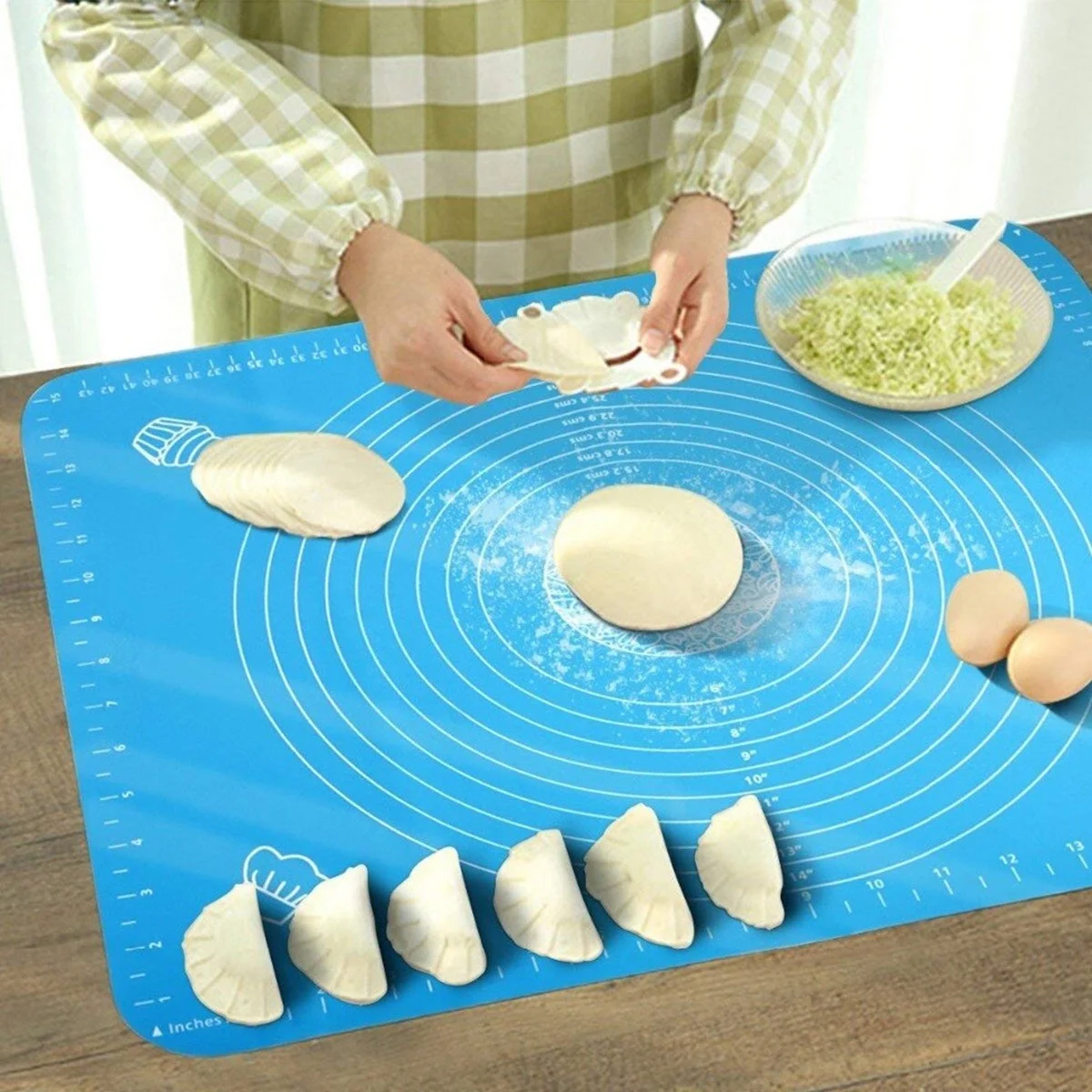 40*50 Cm Silikon Ölçekli Kullanımı Kolay Hamur Açma Matı Ekmek Mantı Makarna Hamuru Yoğurma Matı Bx40 Fiyatı, Yorumları ve Özellikleri