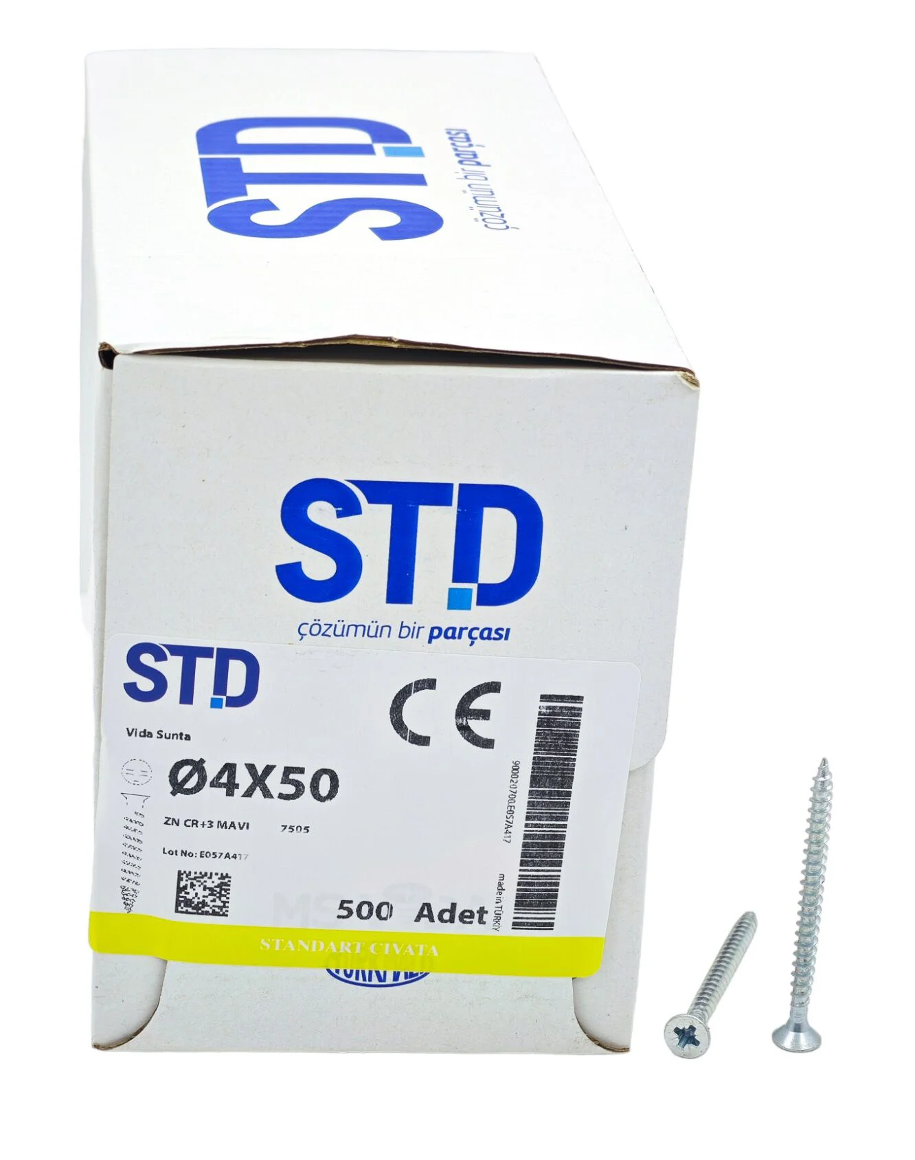 4050   STD 4*50mm Sunta Vidası 500lü
