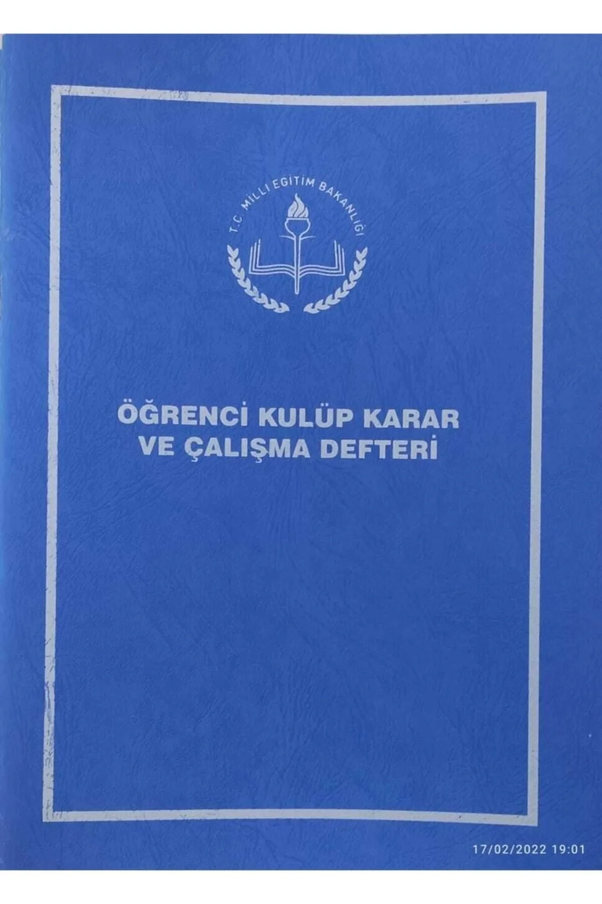 406 Öğrenci Kulüp Karar Ve Çalışma Defteri 20 X 28 Cm. 40 Yp.