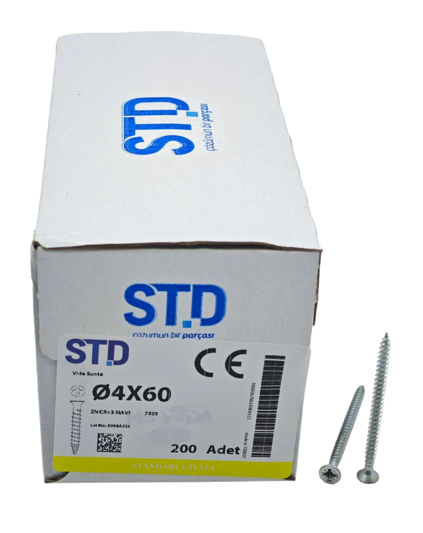 4060   STD 4*60mm Sunta Vidası 200lü
