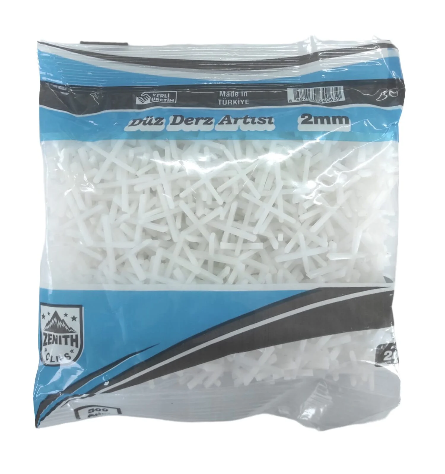 4063 Zenıth Düz Derz Artısı 2Mm 500lü 4063 Zenıth Düz Derz Artısı 2Mm 500lü