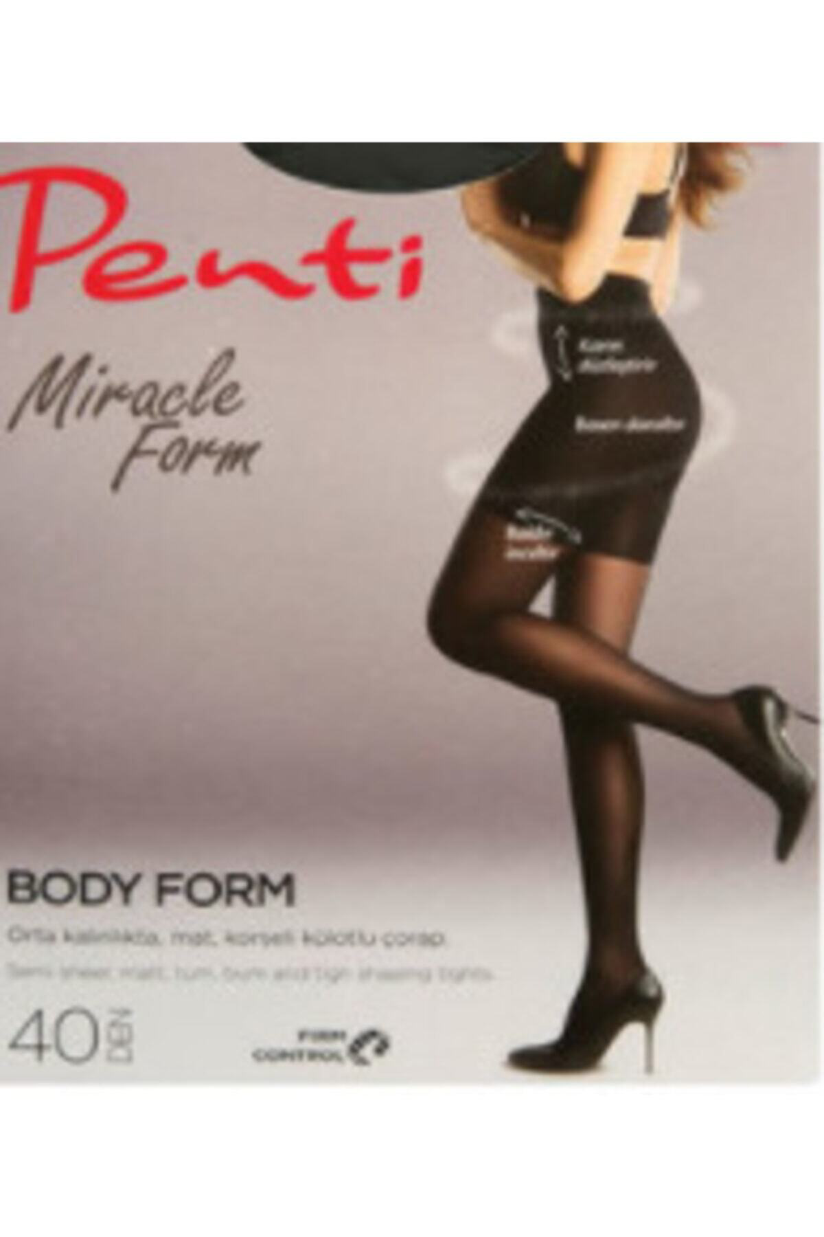 2 Adet 40'den Body Form Korseli Külotlu Çorap