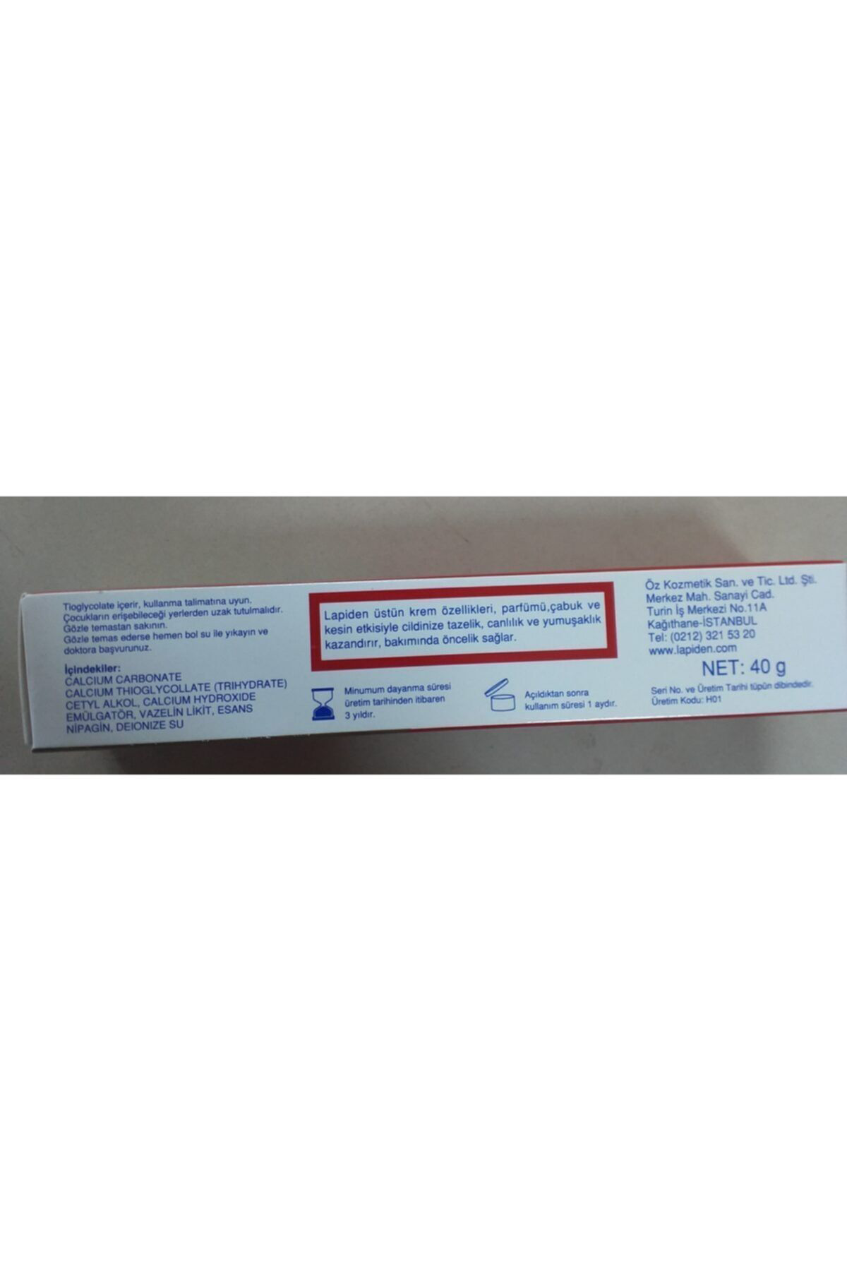 40gr Tüy Dökücü Krem X 5 Adet