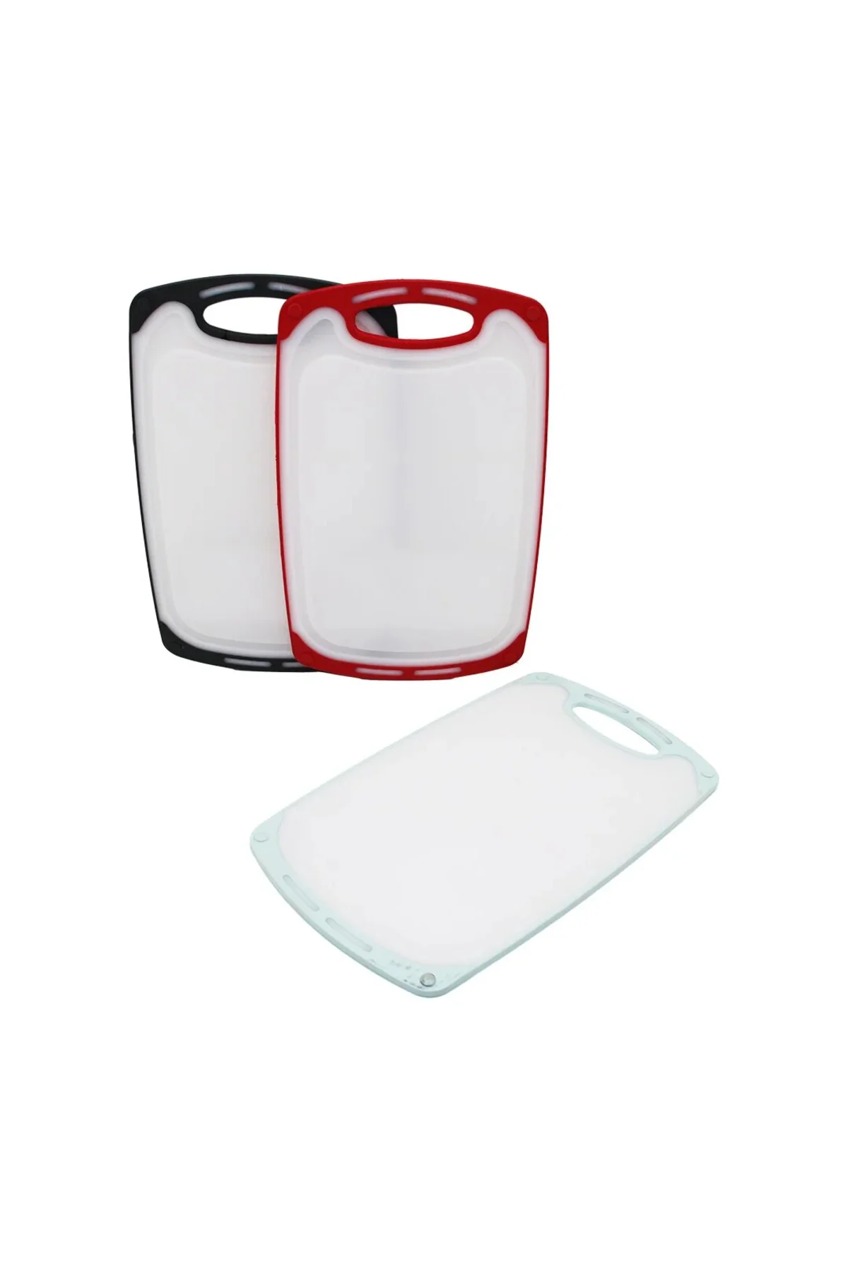 40X24CM Büyük Plastik Kesim Panosu Kaymaz Silikon Kenarlık - 10MM Kalınlık 40X24CM Büyük Plastik Kesim Panosu Kaymaz Silikon Kenarlık - 10MM Kalınlık