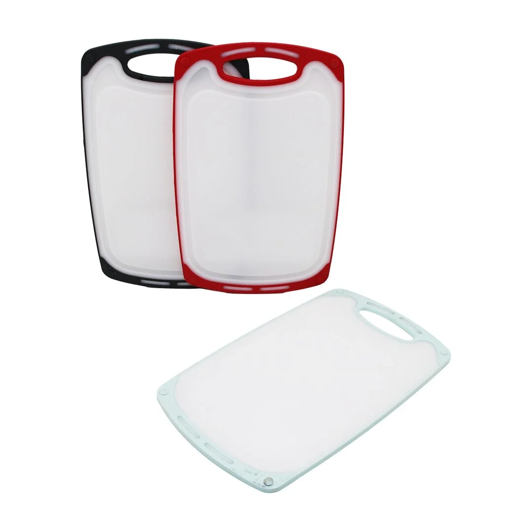40x24cm  Büyük  Plastik  Kesim Panosu  Kaymaz Silikon Kenarlık - 10mm Kalınlık Bx40 Fiyatı, Yorumları ve Özellikleri