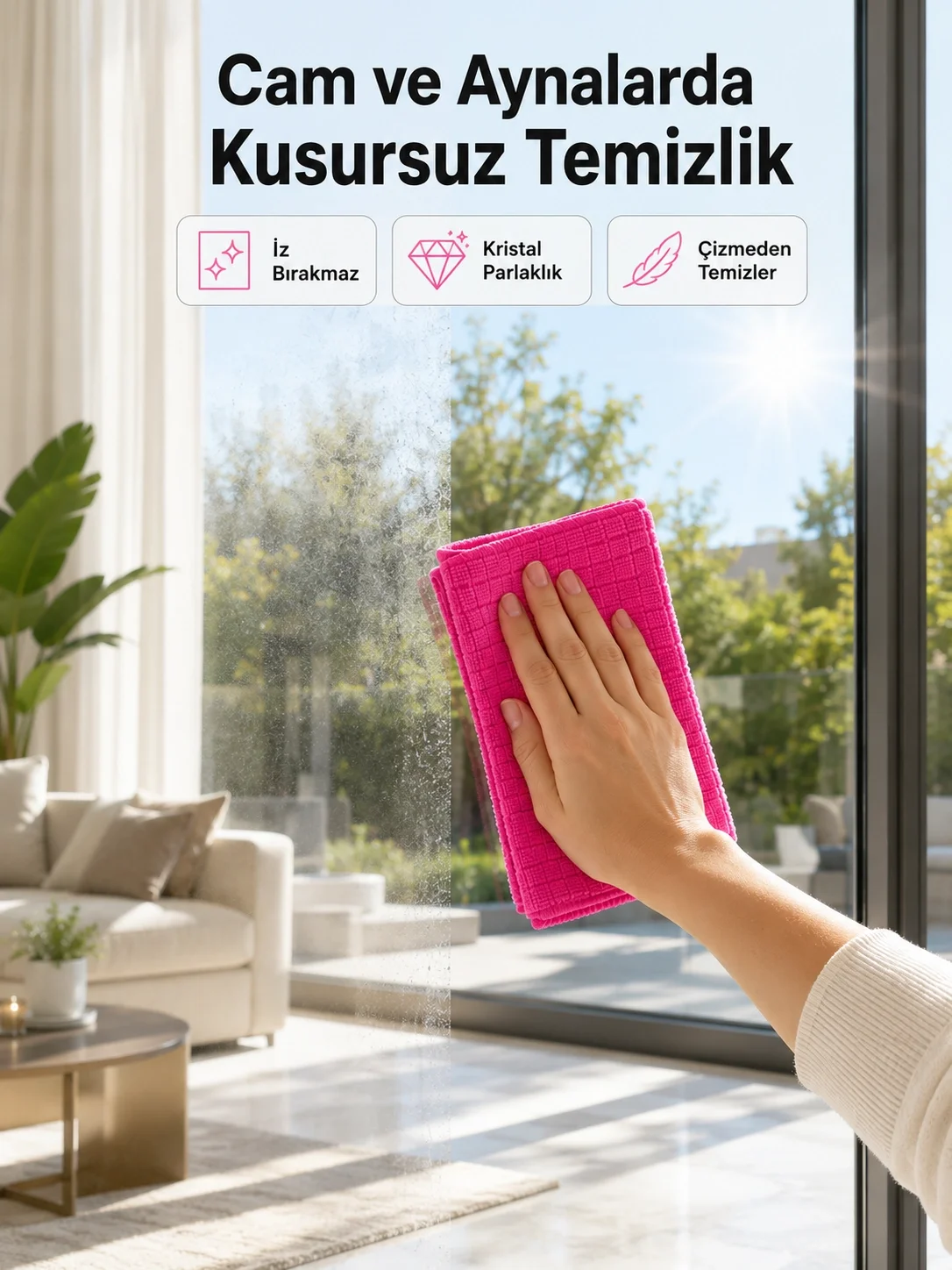 40x40 cm Premium Mikrofiber Temizlik Bezi Hızlı Kuruyan ve Leke Bırakmayan Bez 40x40 cm Premium Mikrofiber Temizlik Bezi Hızlı Kuruyan ve Leke Bırakmayan Bez