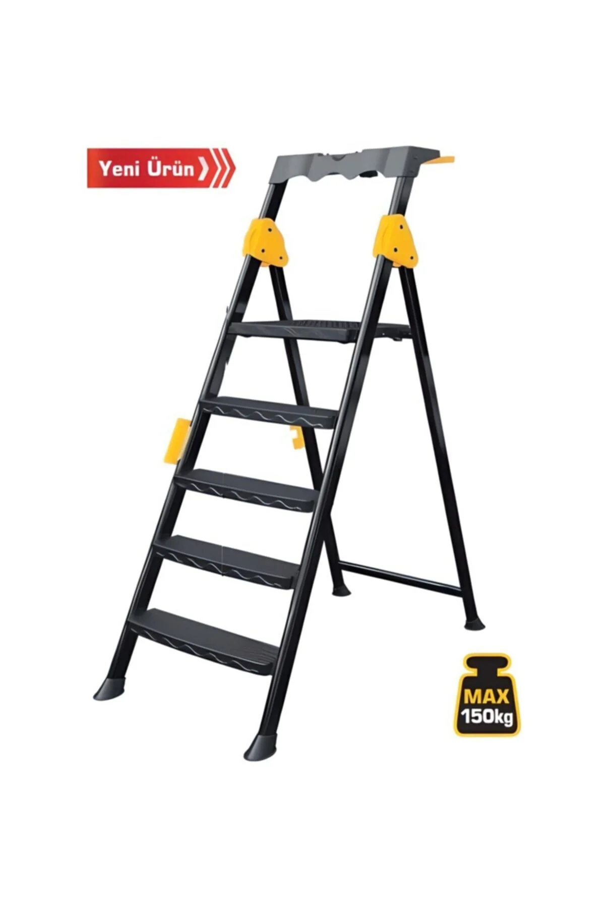4+1 Basamaklı Metal Merdiven Prostep 1174