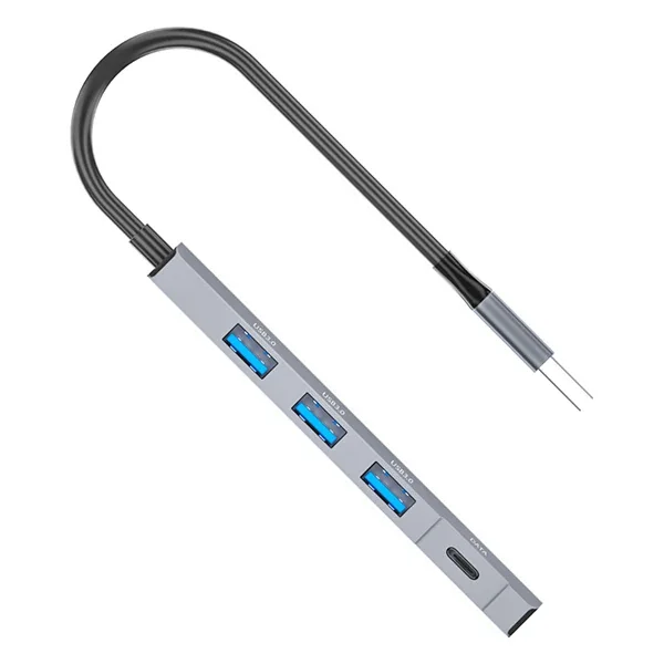 4'1 Type-C USB Hub adaptörü ile çok-portlu karmaşaya son – Type-C&USB genişletici