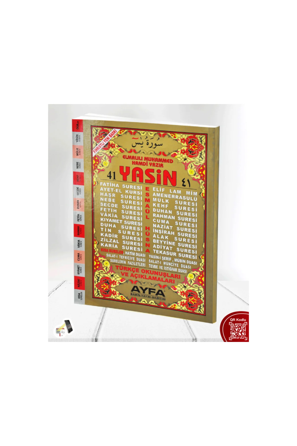 41 YASİN SETİ 41 ADET MEVLÜT HEDİYELİĞİ 128 SAYFA ŞAMUA KAĞIT FİHRİSTLİ