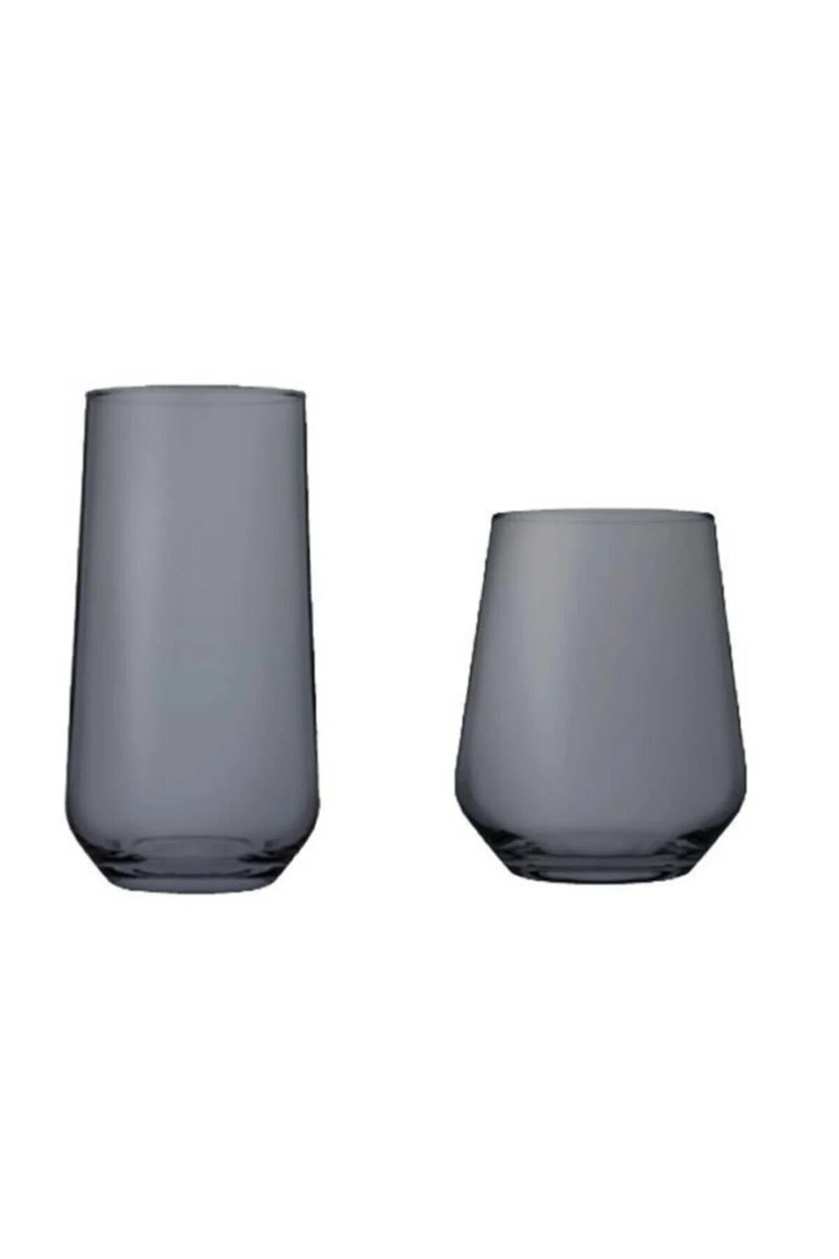 41536-420015 Allegra Gri Su - Meşrubat Bardağı 12 Parça