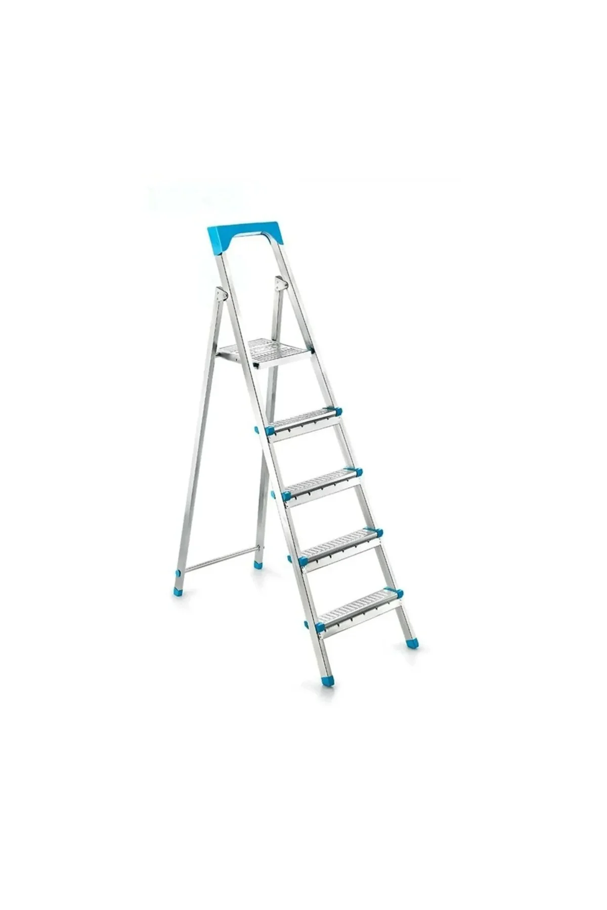 4+1BASAMAKLI Metal Merdiven Y: 105CM - 120KG.TAŞIMA Kapasitesi