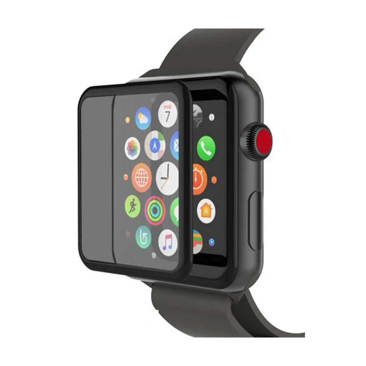 41mm Mat Polymer Nano Ekran Koruyucu - Yansıma Önleyici ve Kırılganlık Koruması
