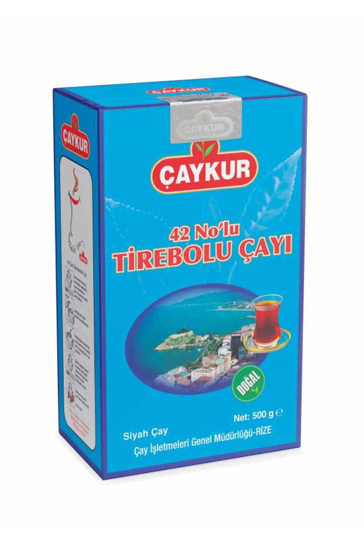 42 Nolu Tirebolu Çayı Hediyelik 500gr (Karton Kutu) /