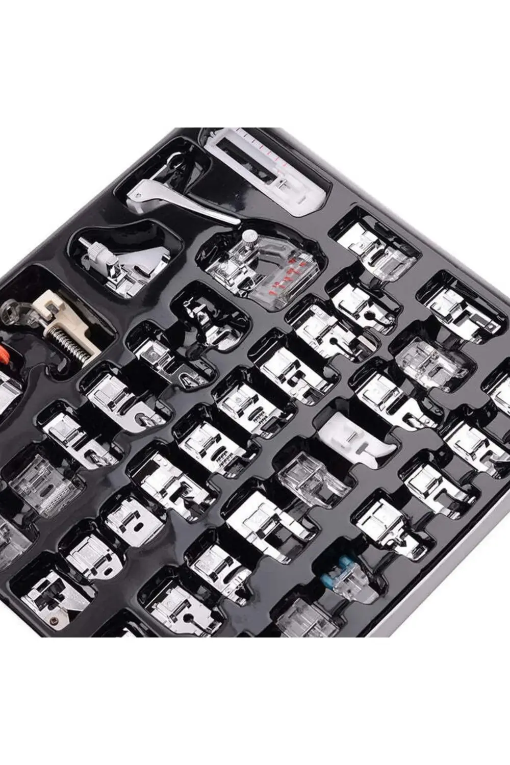 Tuhafiyecimiz 42 Parça Ev Tipi Dikiş Makine Ayak Seti (Brother, Singer, Janome