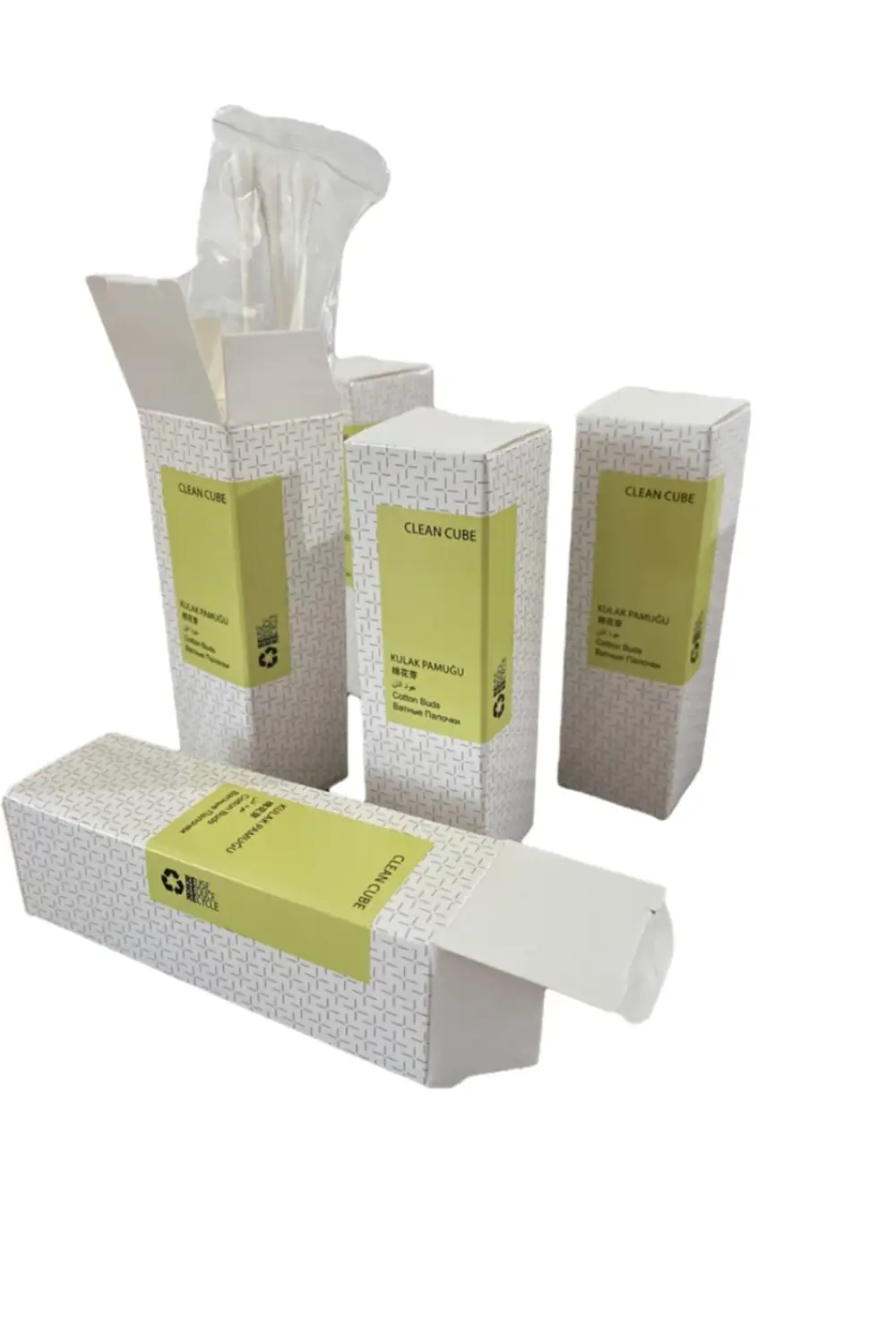 420 Adet Özel Kutulu 3’lü Hijyenik Otel Tipi Kulak Pamuğu