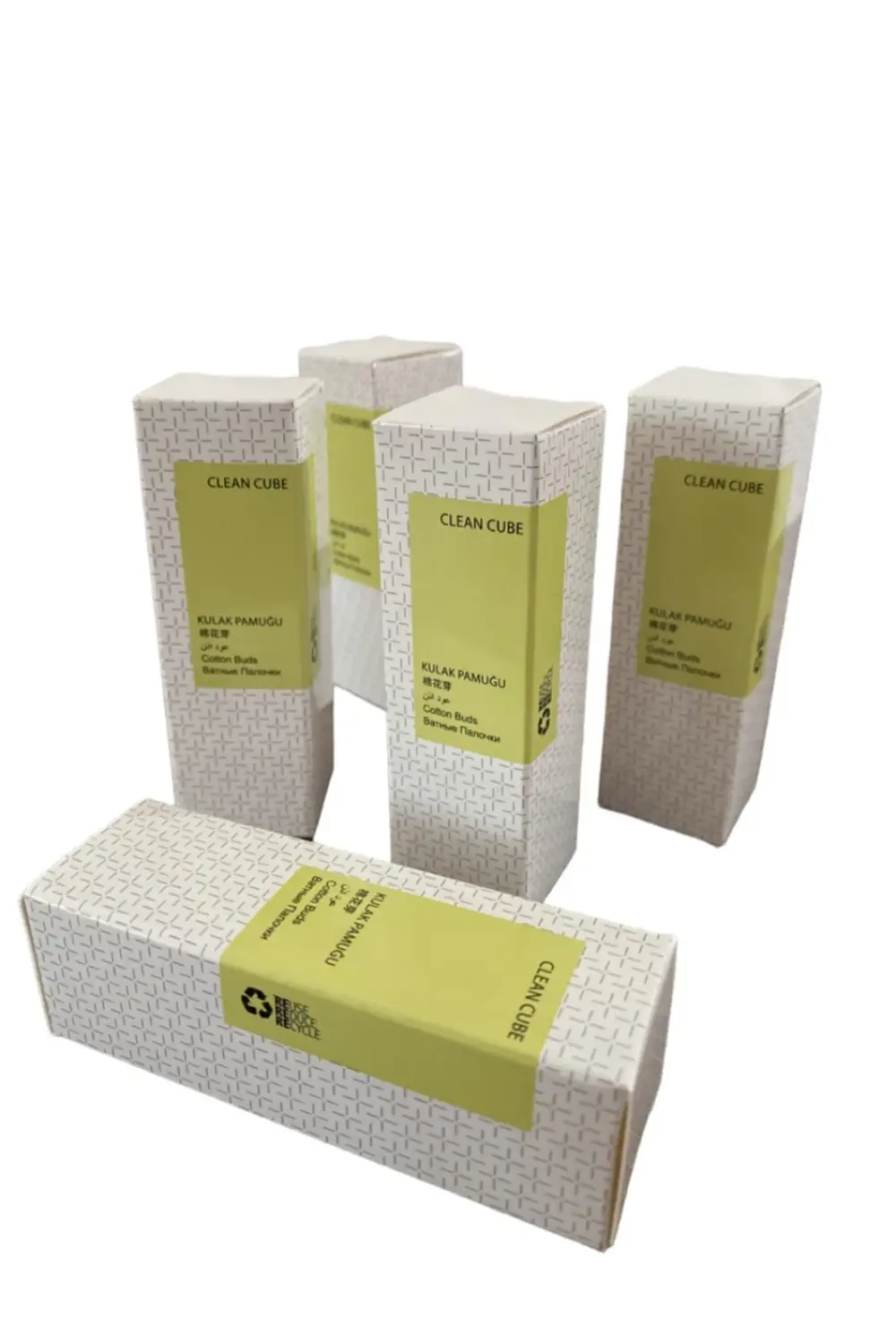420 Adet Özel Kutulu 3’lü Hijyenik Otel Tipi Kulak Pamuğu