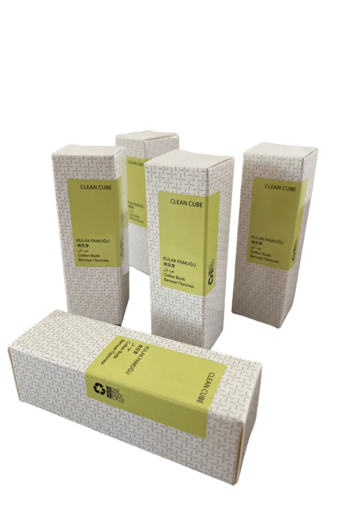 420 Adet Özel Kutulu 3’lü Hijyenik Otel Tipi Kulak Pamuğu