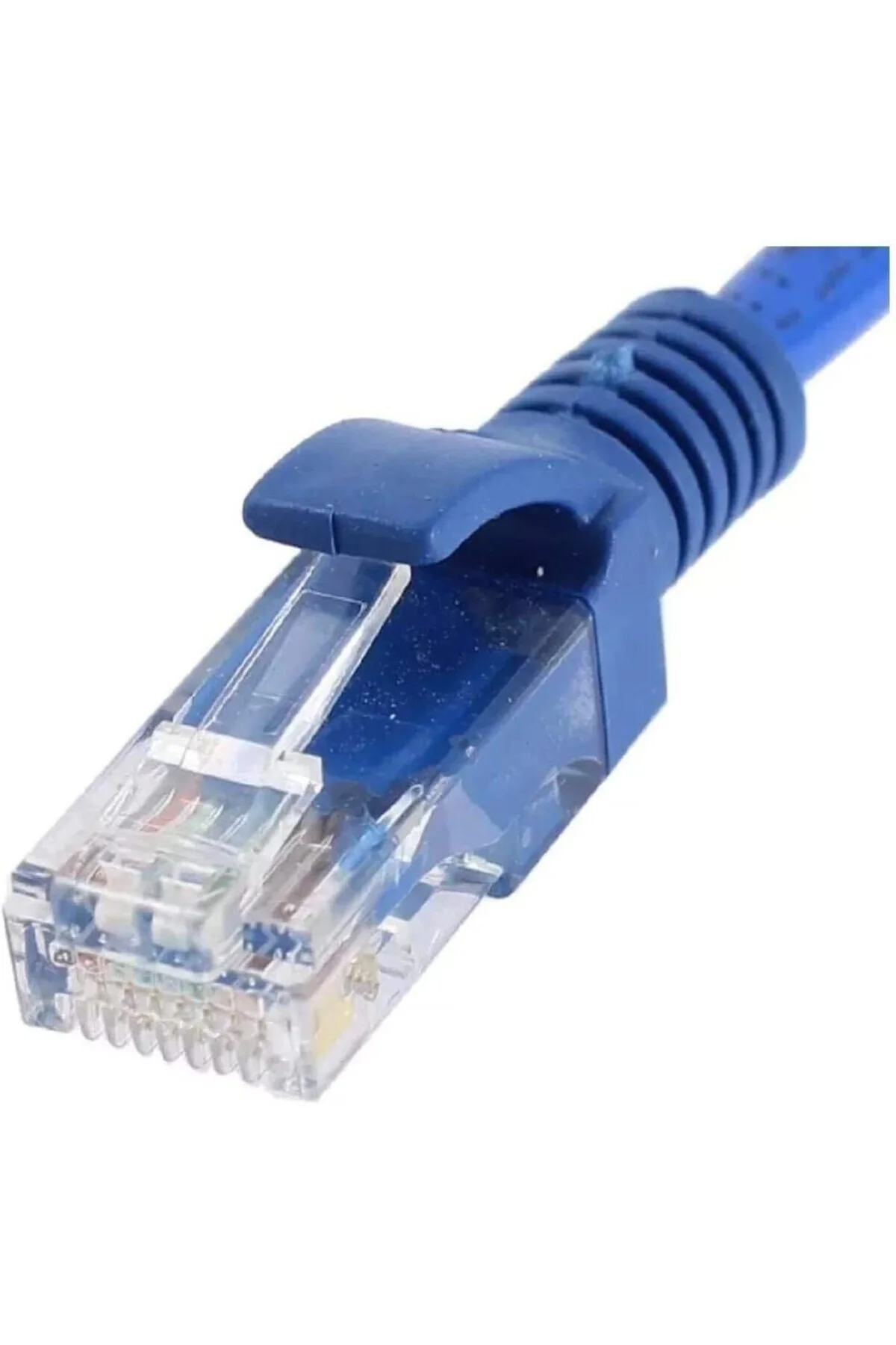 4217 Cat6 Ethernet Patch Adsl Modem İnternet Kablosu, 15 m, Mavi