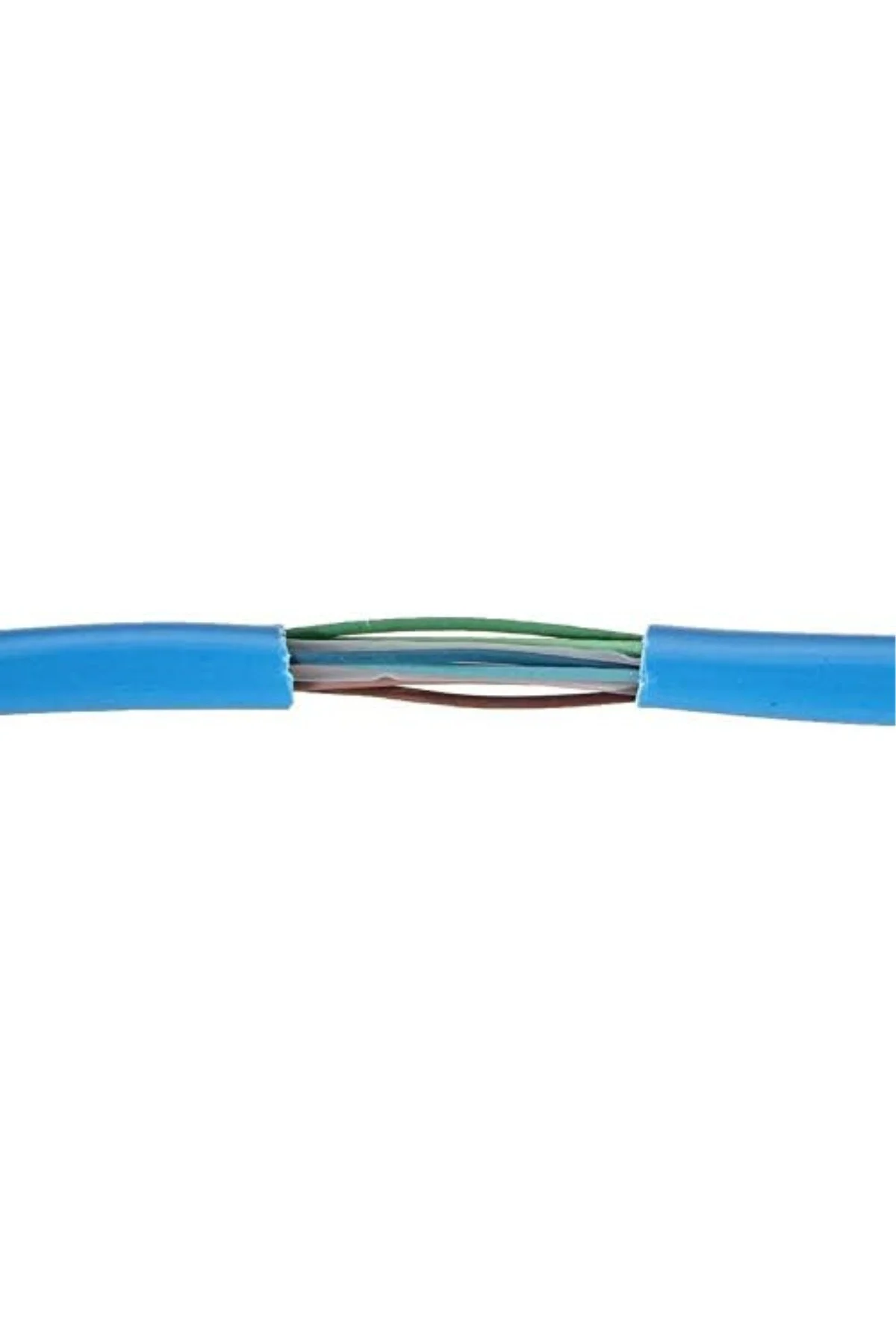 4217 Cat6 Ethernet Patch Adsl Modem İnternet Kablosu, 15 m, Mavi
