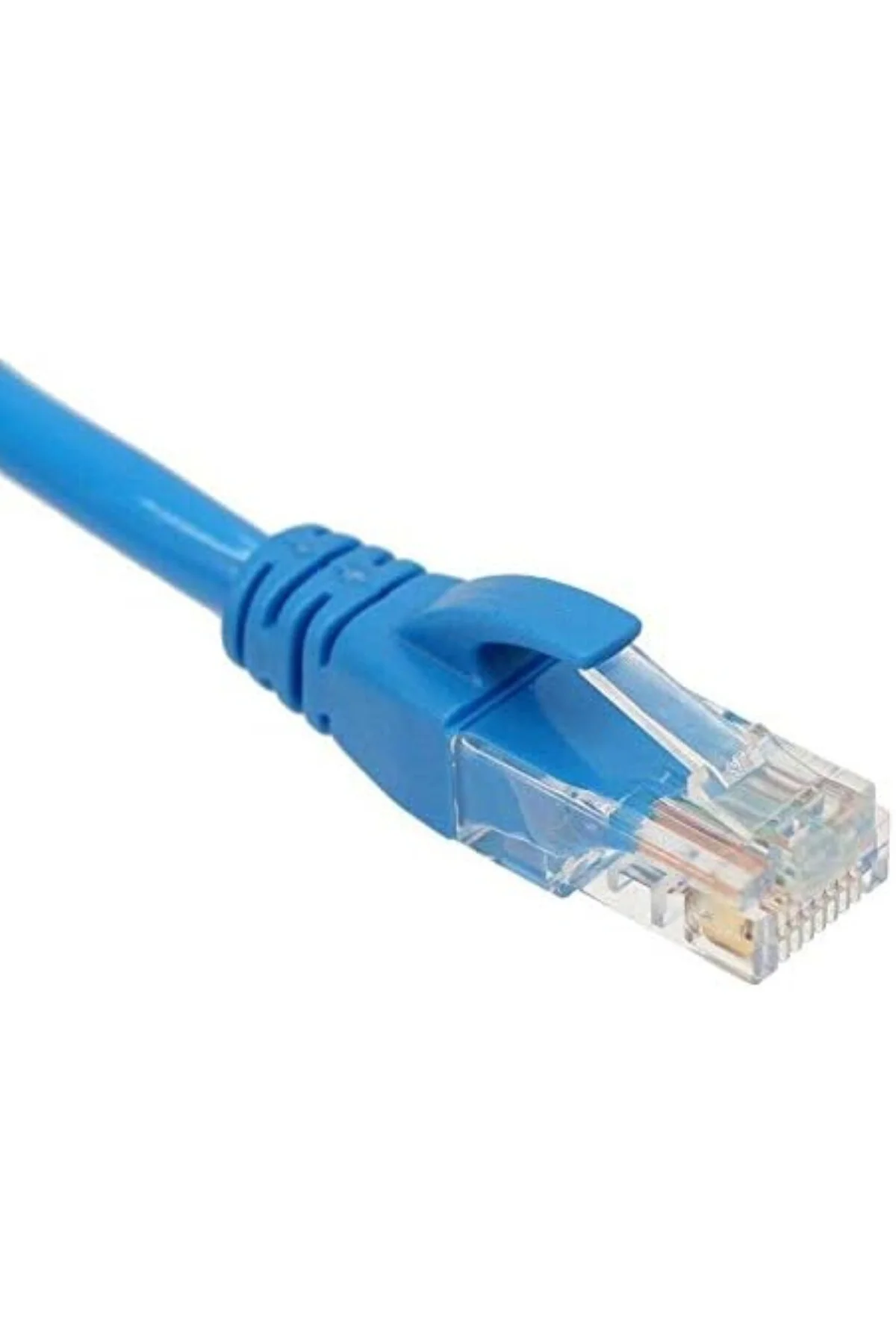 4217 Cat6 Ethernet Patch Adsl Modem İnternet Kablosu, 15 m, Mavi