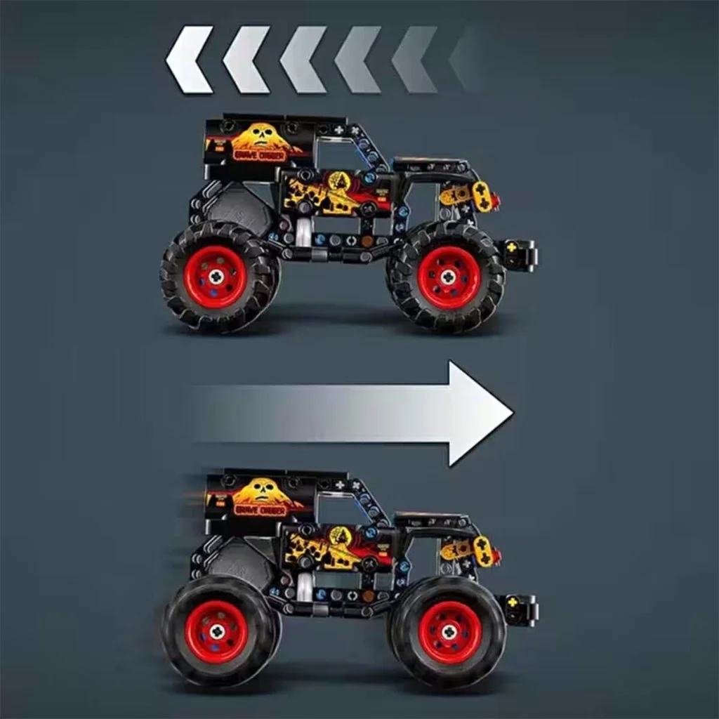 42219 Technic Jam Grave Digger 263 parça +7 yaş 42219 Technic Jam Grave Digger 263 parça +7 yaş