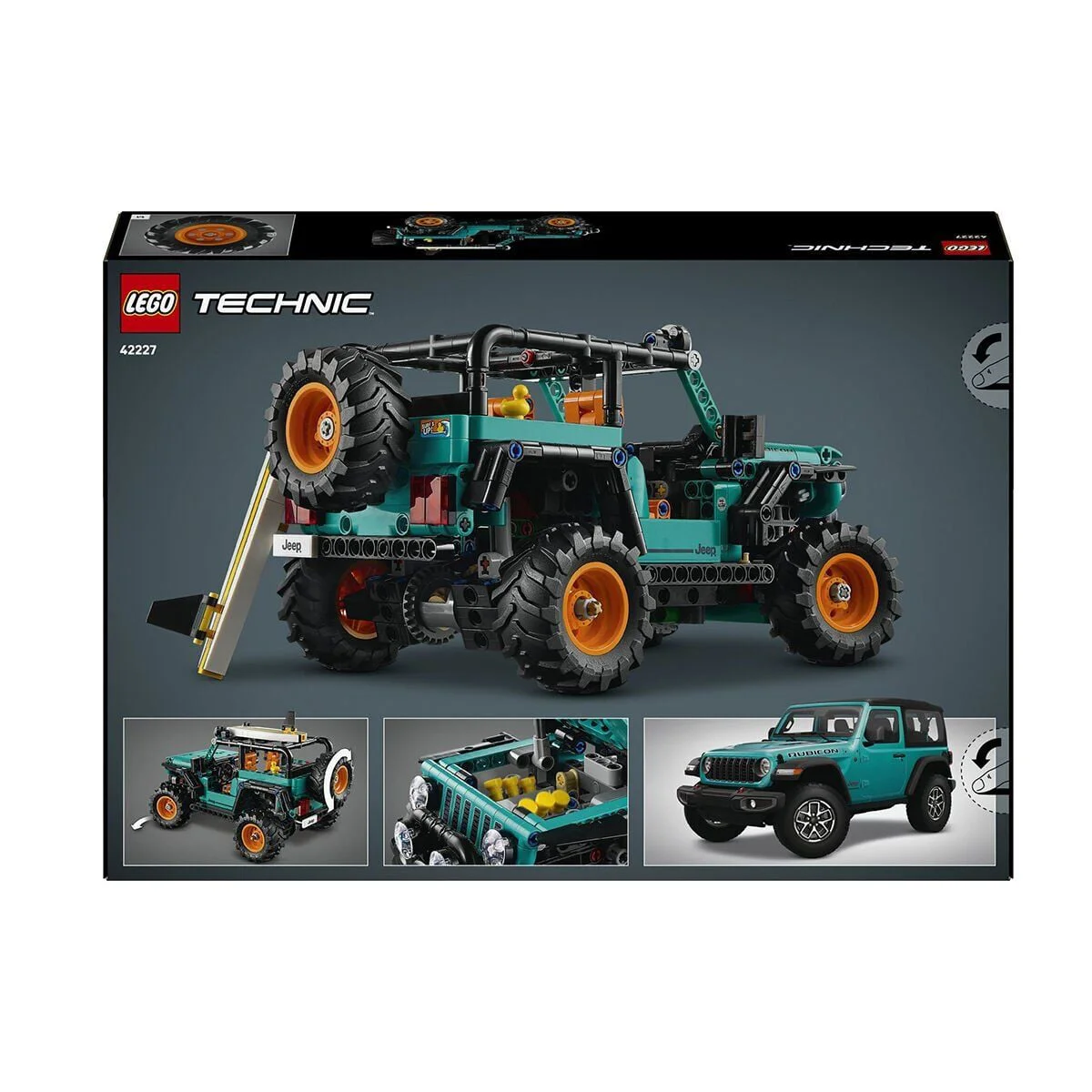 42227 Lego Technic Jeep Wrangler Rubicon SUV 723 parça +10 yaş Fiyatı, Yorumları ve Özellikleri