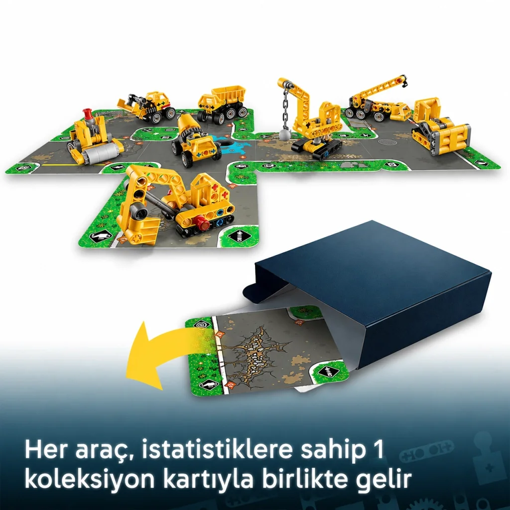 42233 Güçlü Makineler 44 parça  ADET FİYATIDIR Fiyatı, Yorumları ve Özellikleri