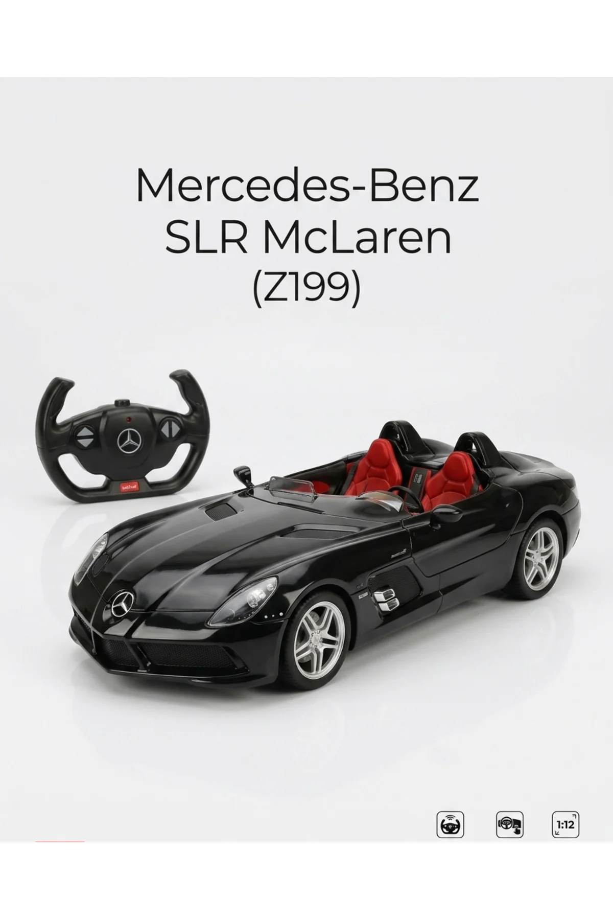 42400 1:12 Mercedes Benz Slr Mclaren Uzaktan Kumandalı Araba