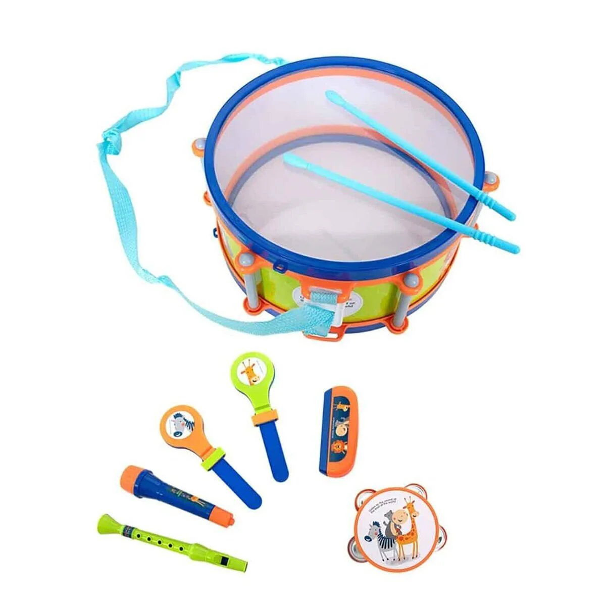4254 SUN-RST-ECH-MÜZİK SET DUL 2MARAKAS TEF FLÜT MİKROFON 2BAGET MIZIKA Fiyatı, Yorumları ve Özellikleri