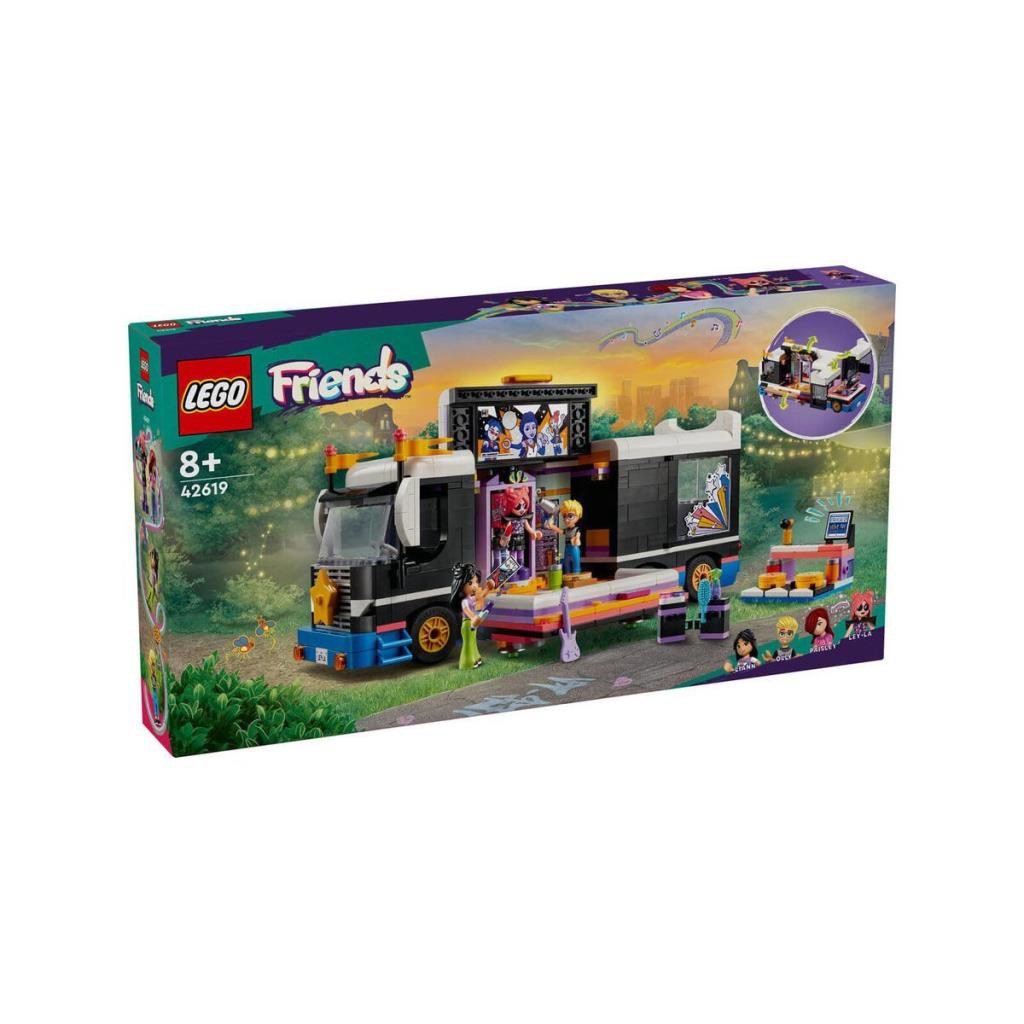 42619 LEGO® Friends Pop Star Turne Otobüsü 845 parça +8 yaş 42619 LEGO® Friends Pop Star Turne Otobüsü 845 parça +8 yaş