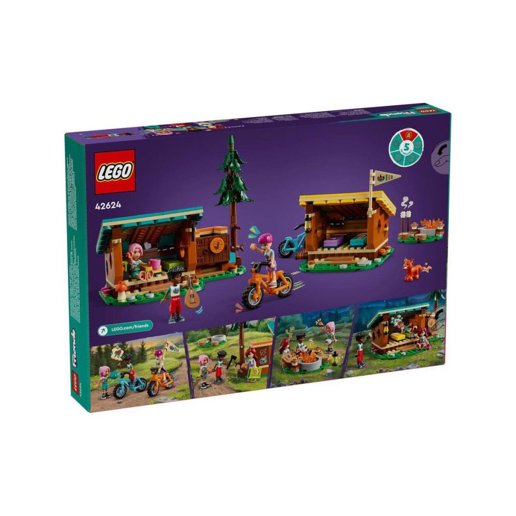 42624 Friends Macera Kampı Şirin Kulübeler 437 parça +7 yaş 42624 Friends Macera Kampı Şirin Kulübeler 437 parça +7 yaş
