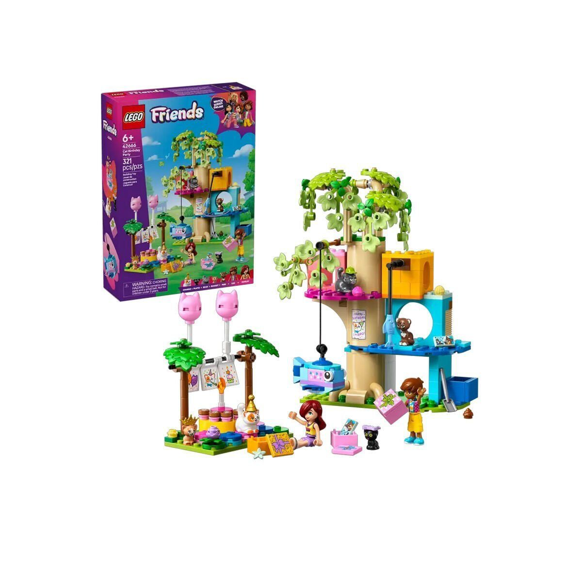 42666 Lego Friends Kedi Doğum Günü Partisi 321 parça +6 yaş