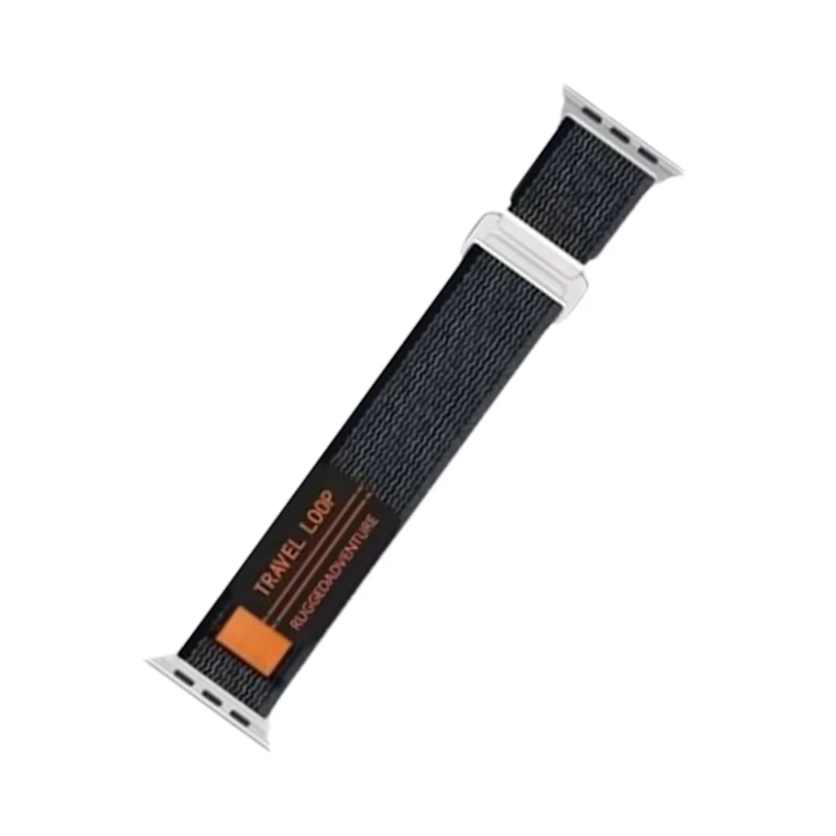 42mm Alice Kumaş Kordonlu Takı - Şık Siyah Gri