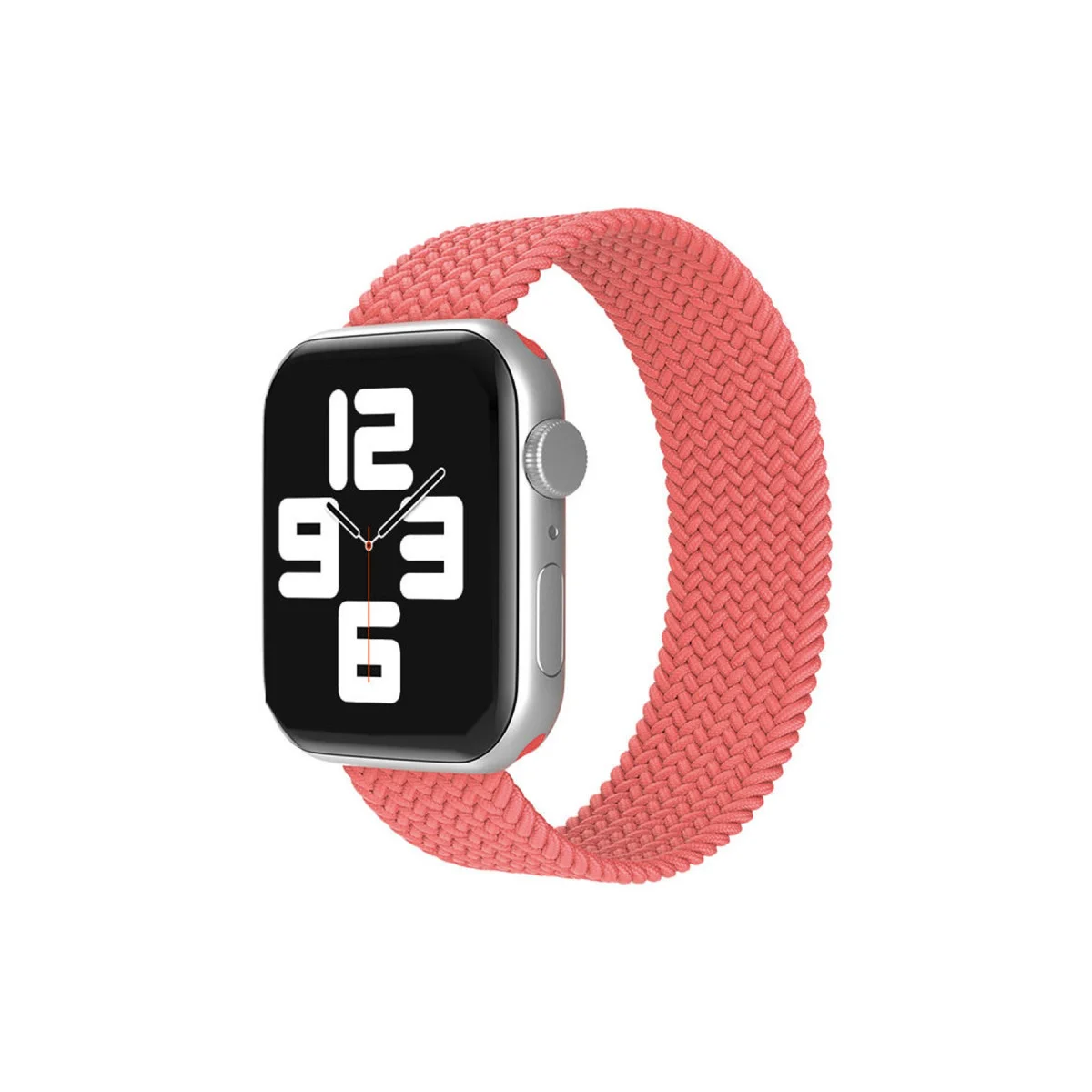 42mm Ayarlı Solo Silikon Kordon - Pembe (Dayanıklı ve Spor Görünümlü)