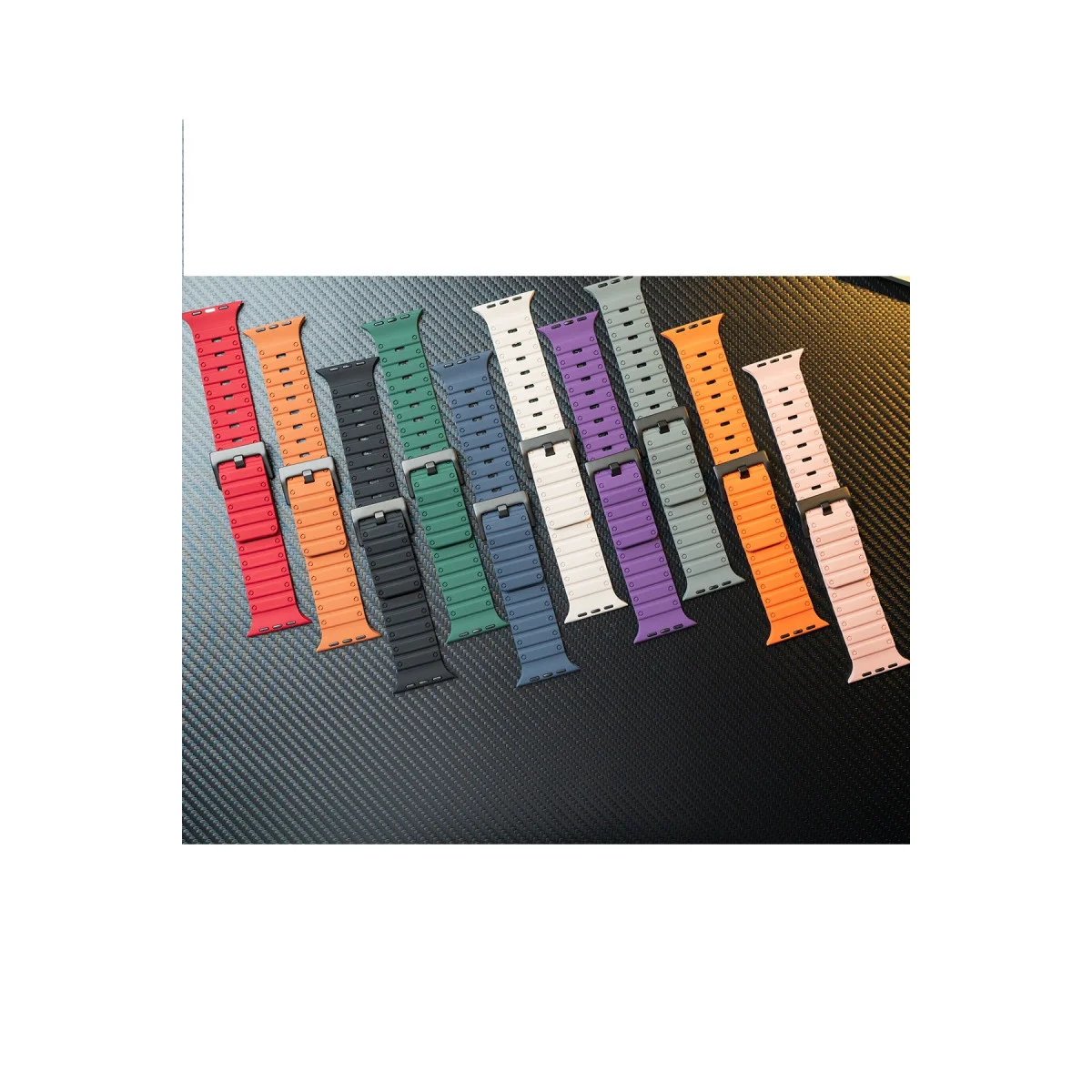 42mm Magnus Mıknatıslı Silikon Kordon Gri - Pratik ve Dayanıklı