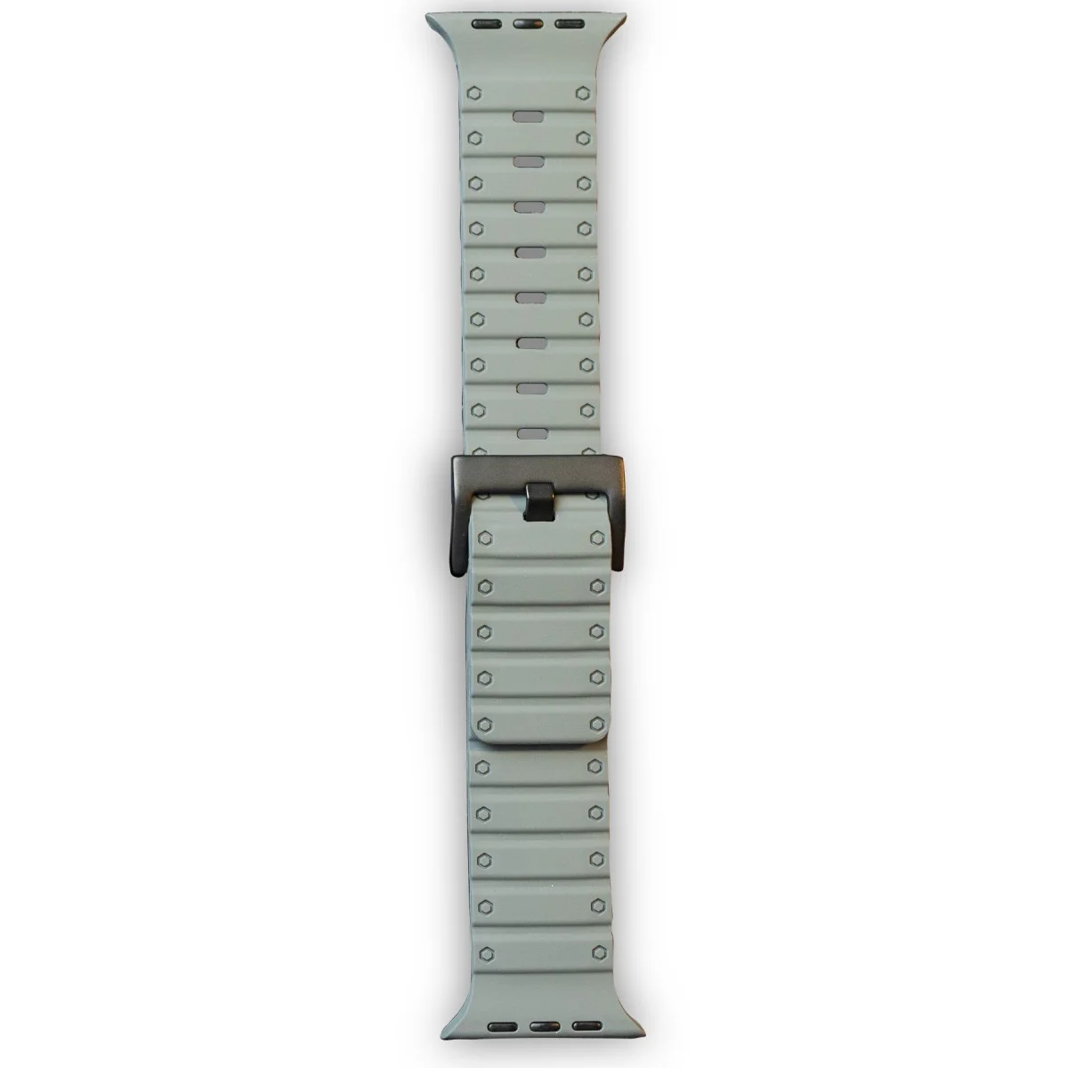 42mm Magnus Mıknatıslı Silikon Kordon Gri - Pratik ve Dayanıklı
