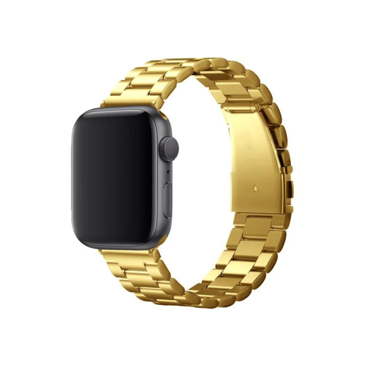 42mm Metal Baklalı Kordon - Gold Takı