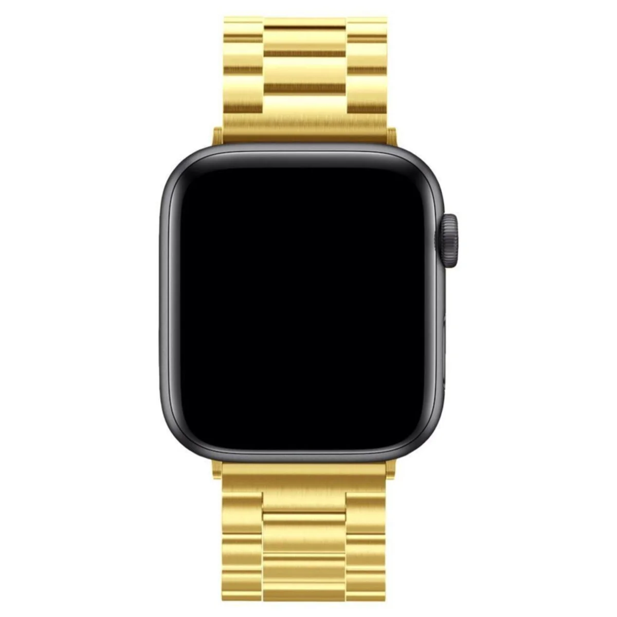 42mm Metal Baklalı Kordon - Gold Takı