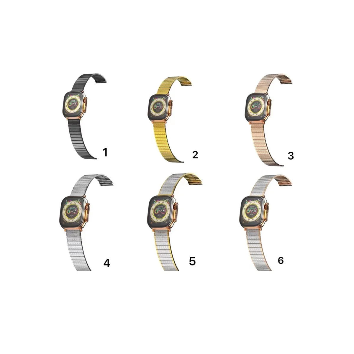42mm Metal Kordon - Siyah: Dayanıklı ve Şık Günlük Saat Bandı