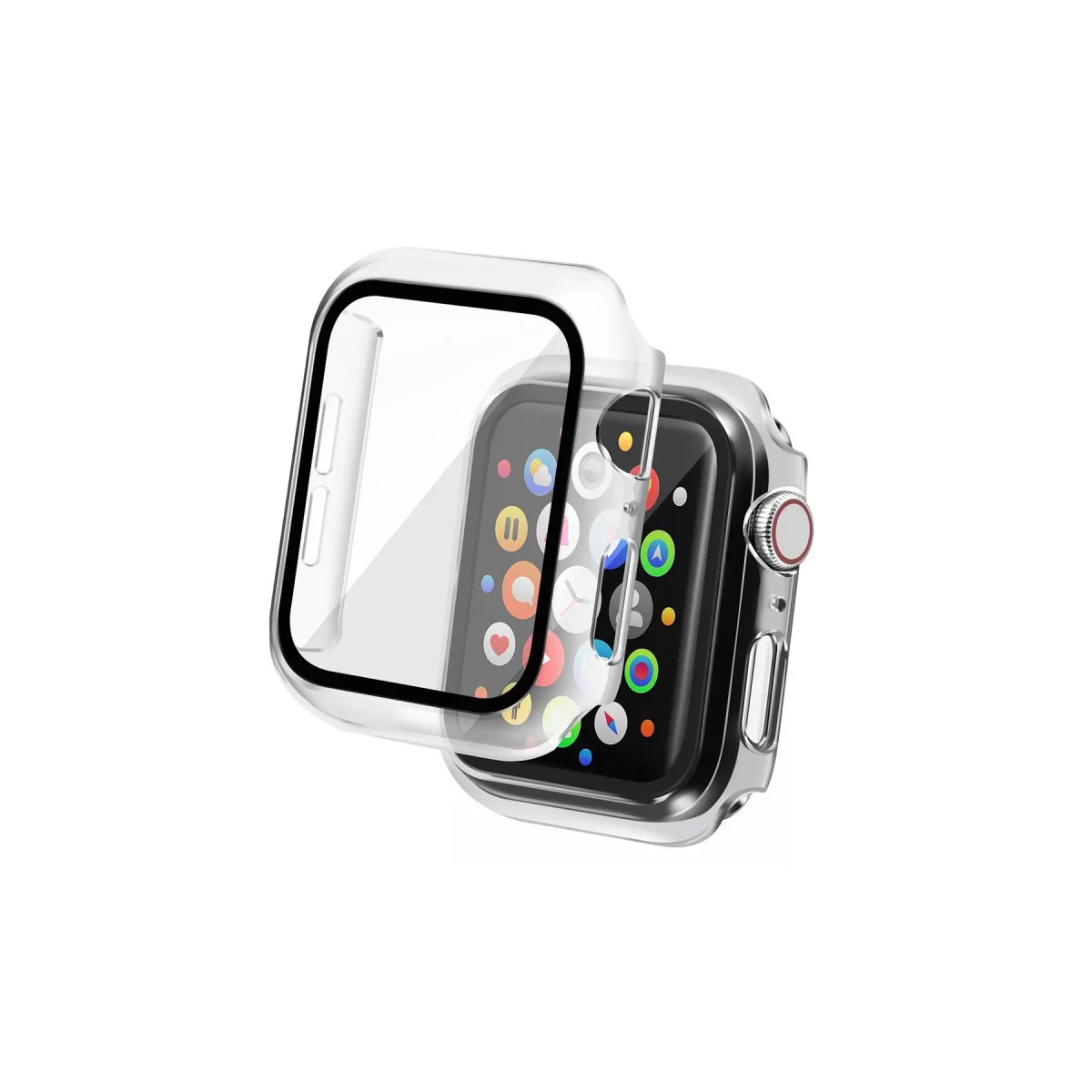 42mm Şeffaf Camlı Kasa Ekran Koruyucu - Saatinizi Koruyun