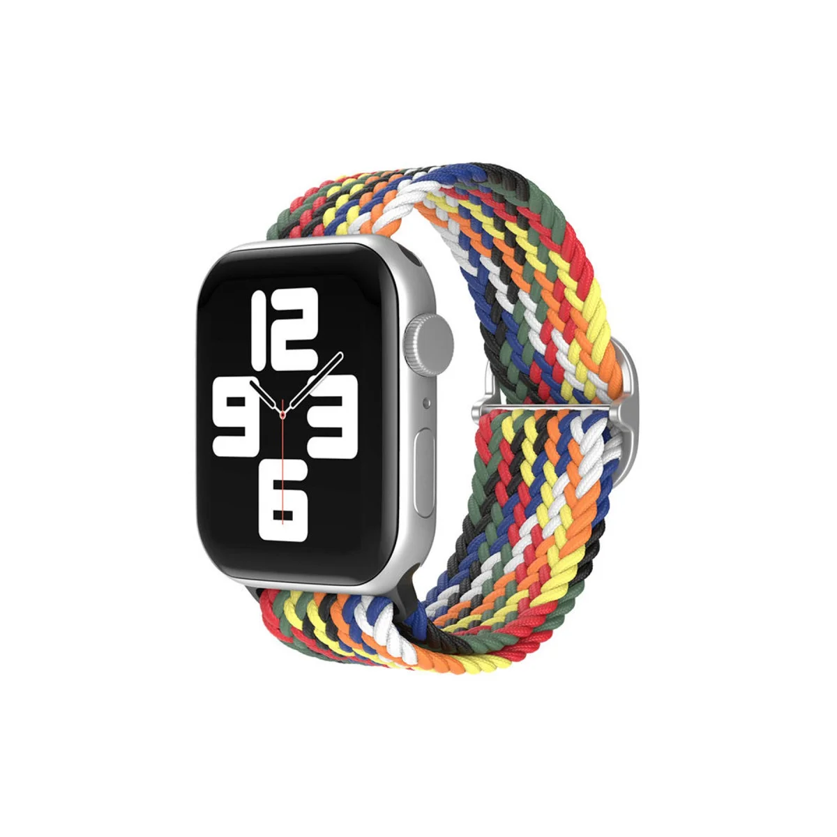 42mm Star Kordon Gökkuşağı – Şık Saat Kayışı