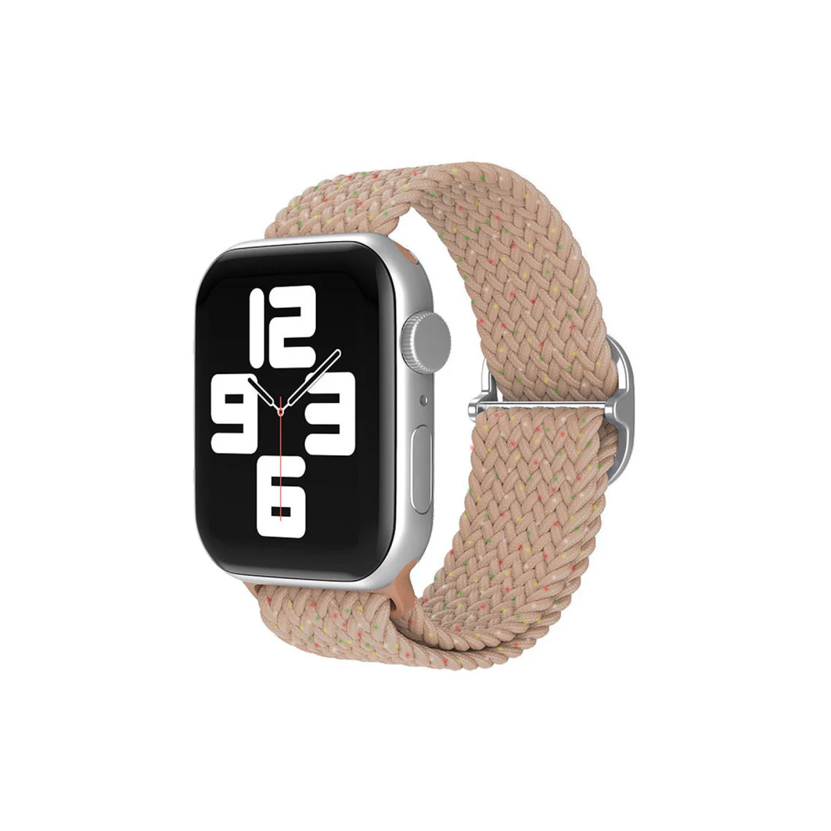42mm Star Kordon Saat - Benekli Pudra