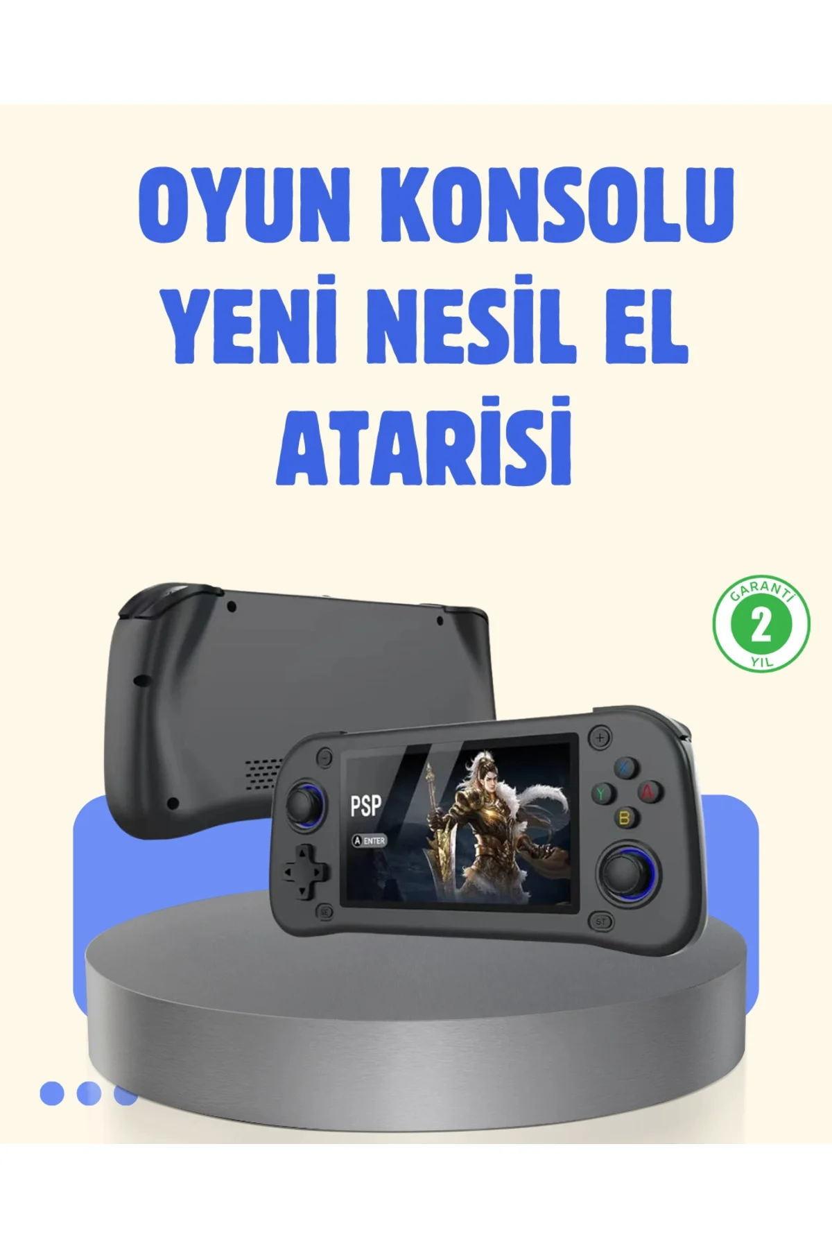 4.3 İnç IPS Ekranlı Taşınabilir Oyun Konsolu 64GB 10000 Oyun