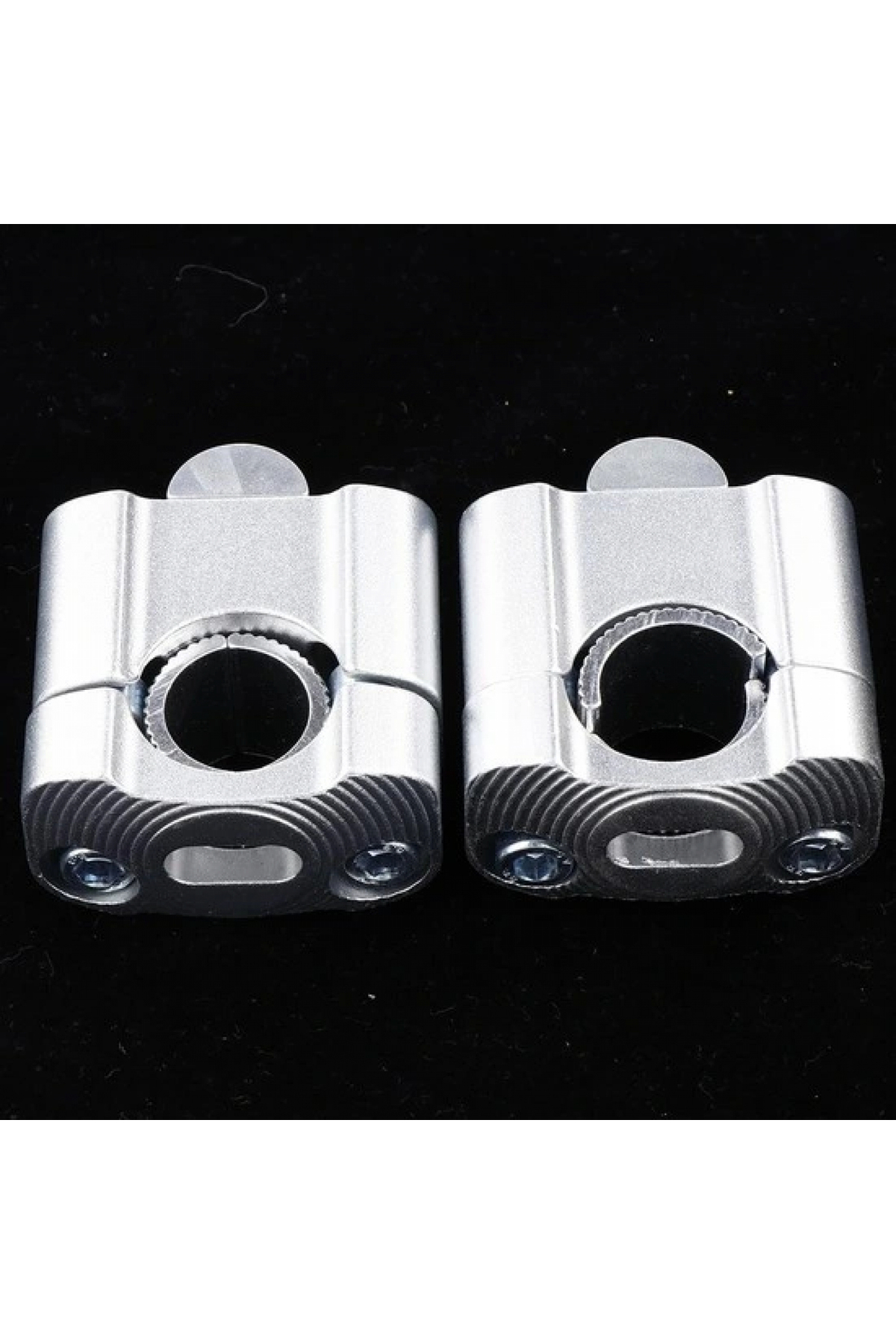 430 2 Parça Motosiklet Gidon Yükselticil 22 mm. 28 mm Nikel Takım