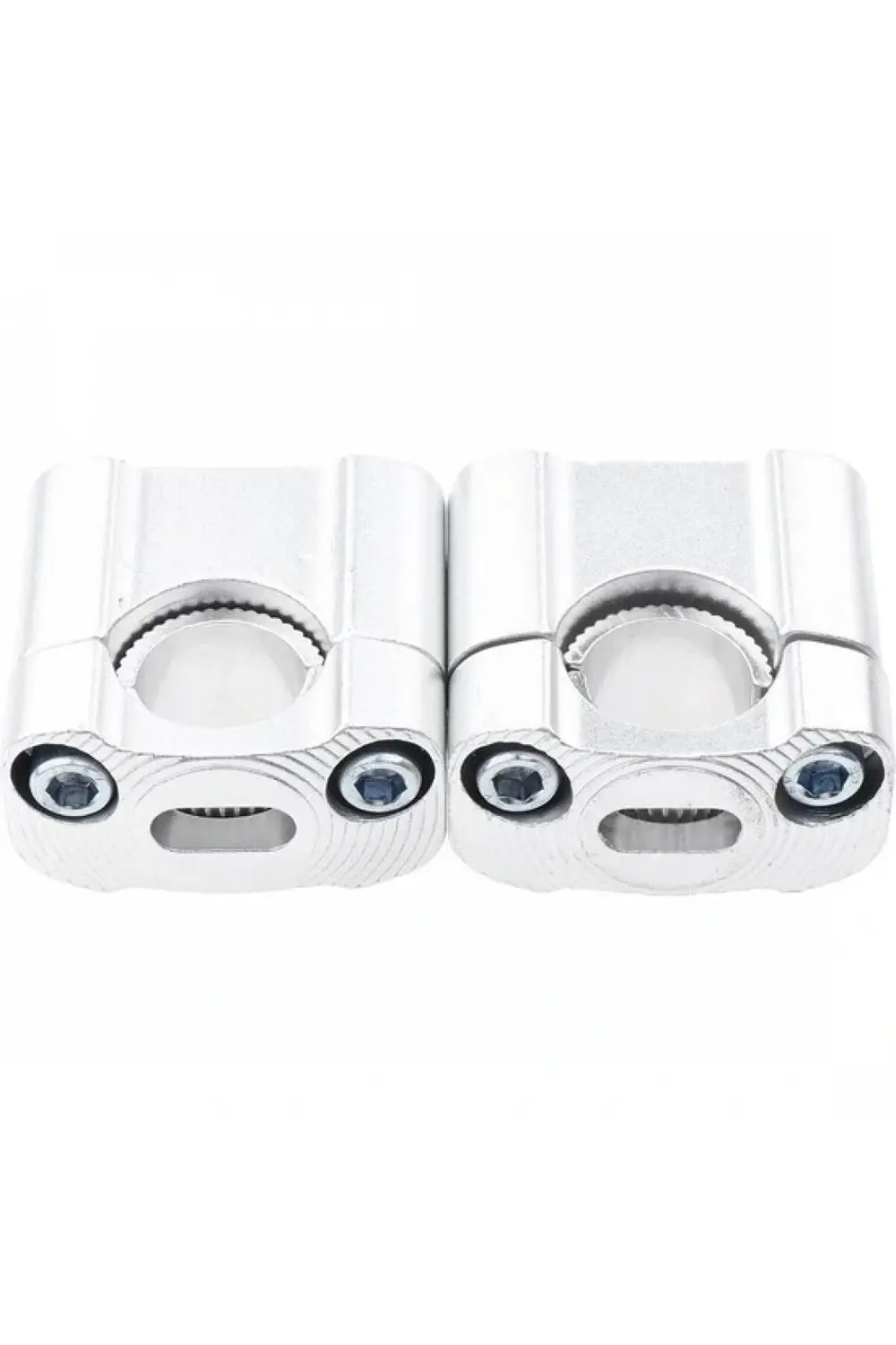 430 2 Parça Motosiklet Gidon Yükselticil 22 mm. 28 mm Nikel Takım